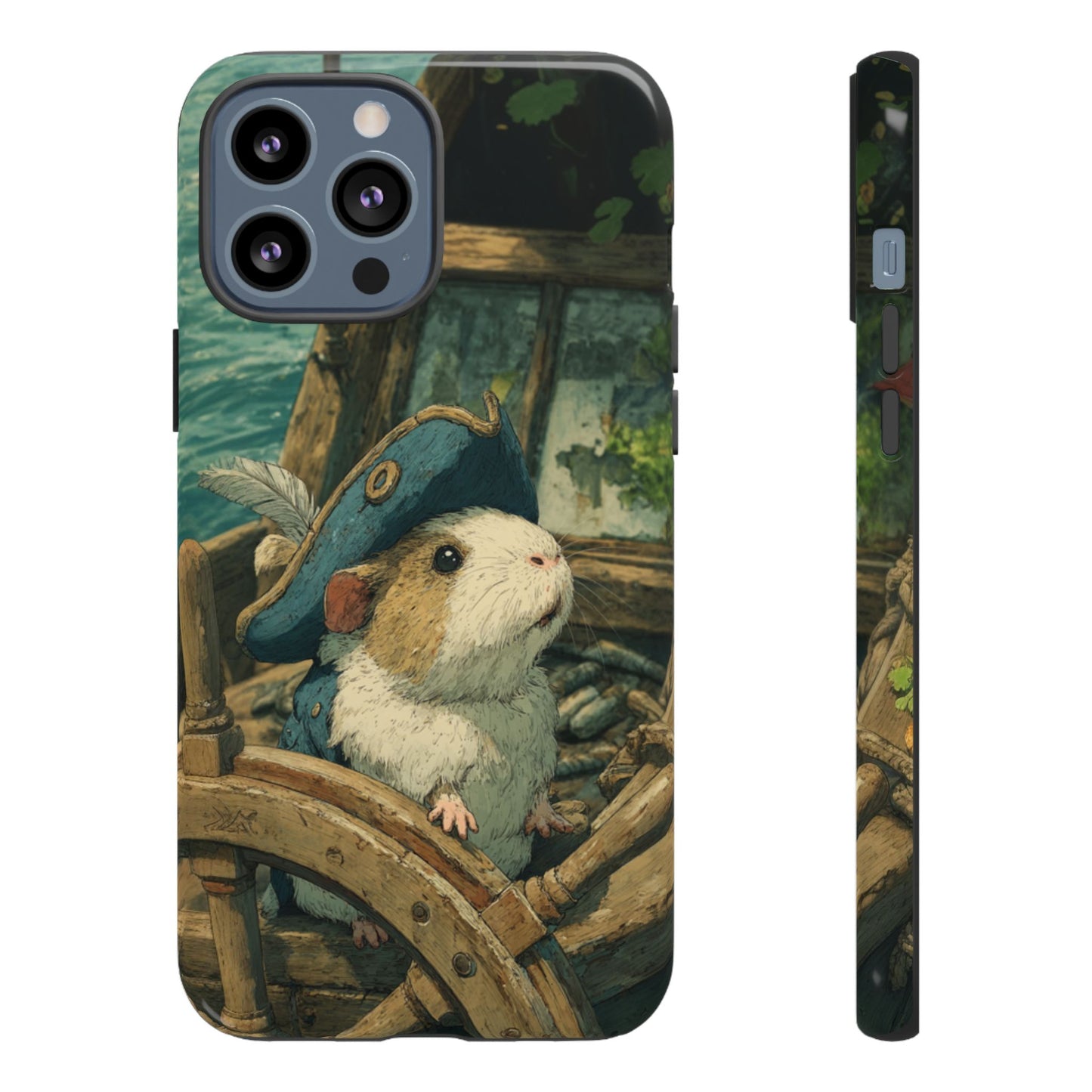 Pirate Captain Guinea Pig - Tough iPhone Case