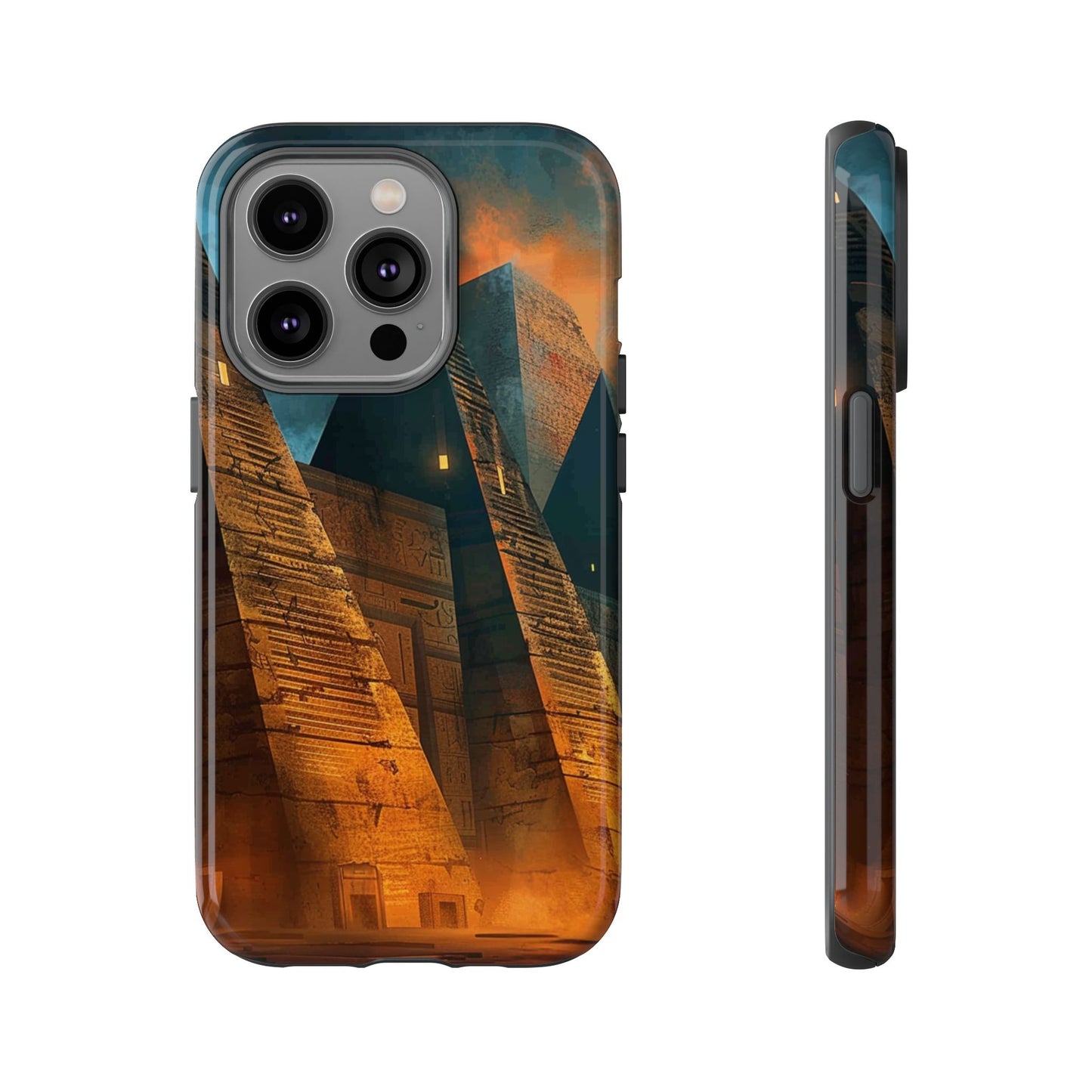 Ancient Egyptian Pyramids Sunset - Tough iPhone Case