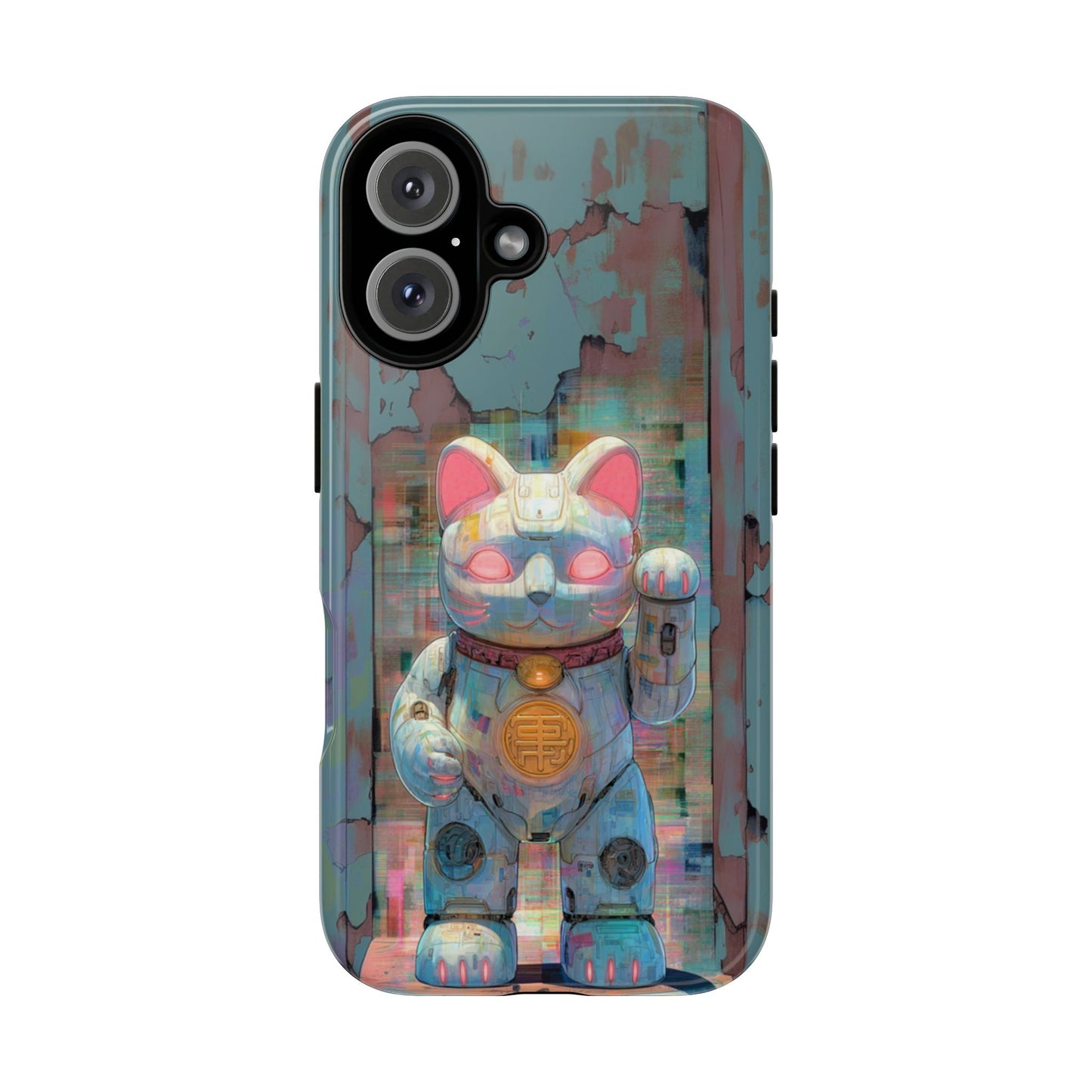 Cyber Lucky Cat - Tough iPhone Case