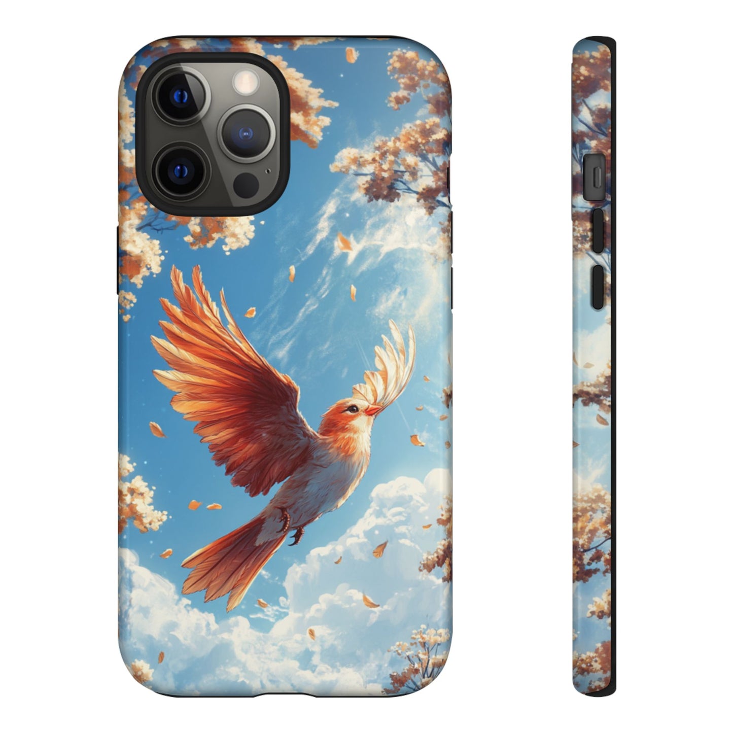 Autumn Skies Songbird – Tough iPhone Case