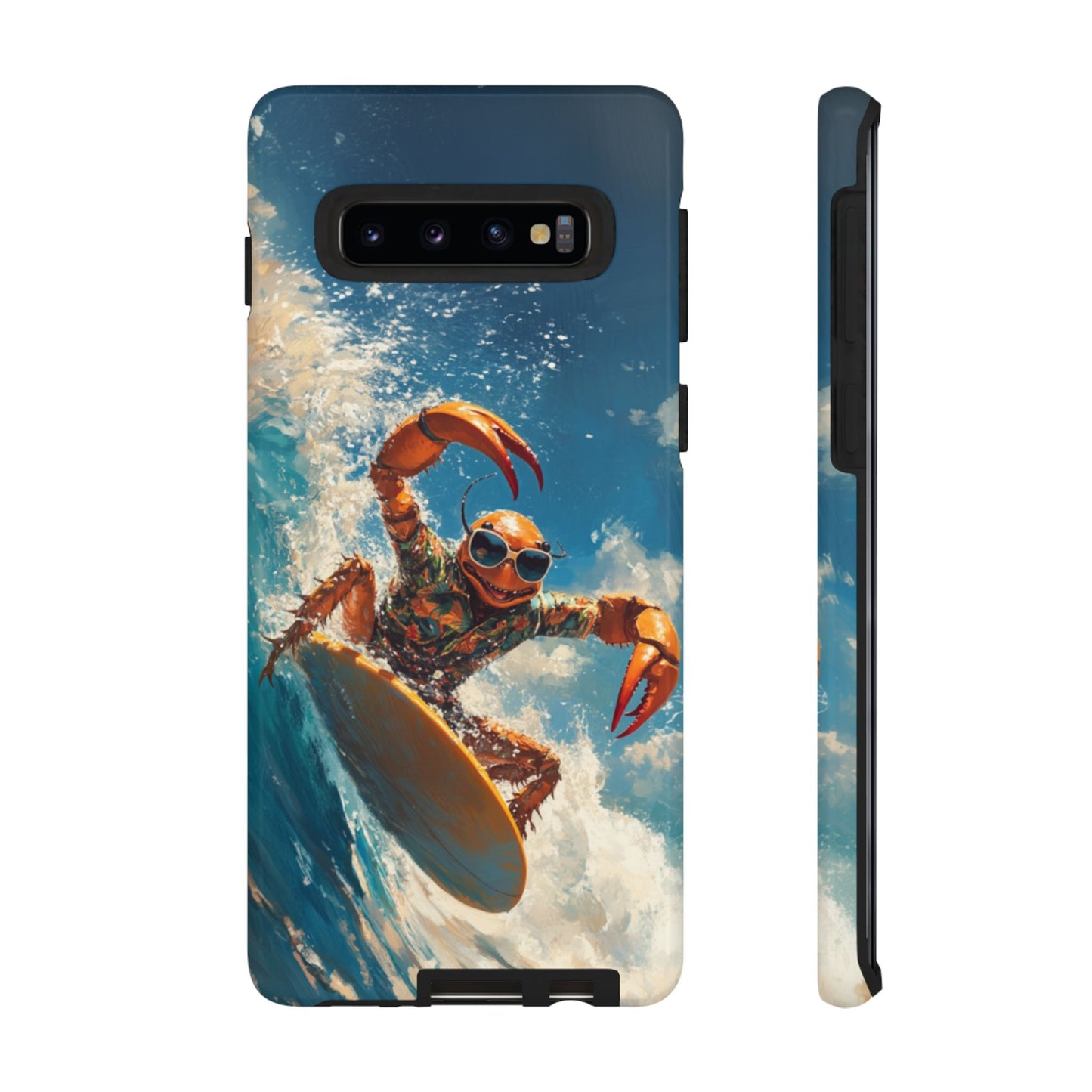 Surfing Crab - Tough Samsung Galaxy Case