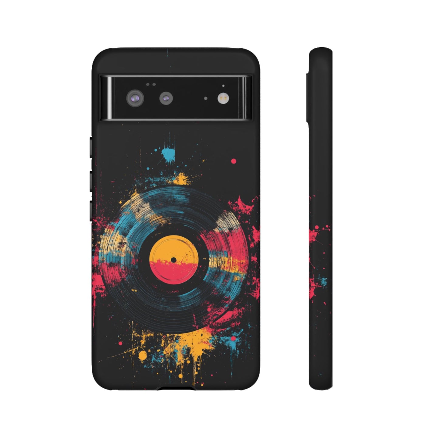 Vibrant Vinyl Record Phone Case - iPhone, Google Pixel, Samsung Galaxy