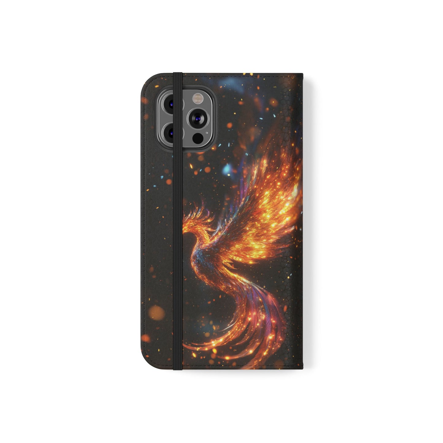 Cosmic Phoenix - Wallet Flip Case