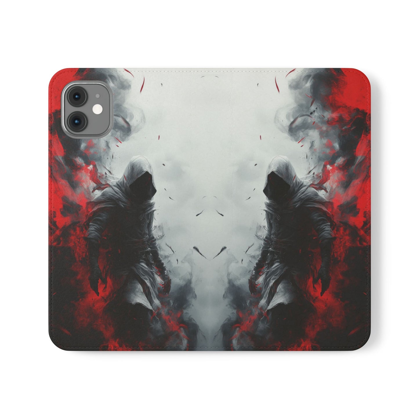 Crimson Shadow Assassin - Wallet Flip Case