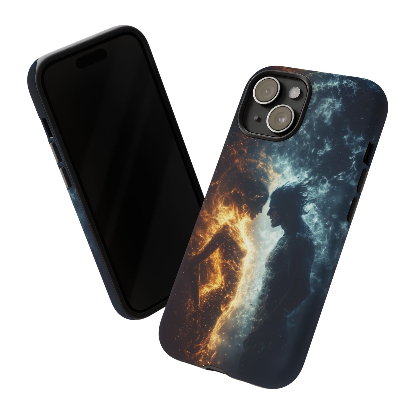 Fire & Frost Lovers - Tough iPhone Case