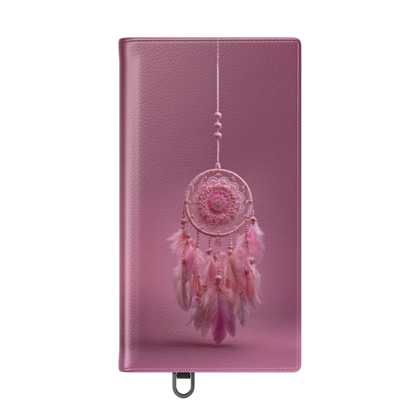 Pink Lace Dreamcatcher - Wallet Flip Case