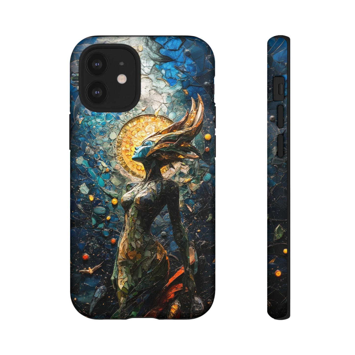 Ethereal Mosaic Goddess Phone Case - iPhone, Google Pixel, Samsung Galaxy