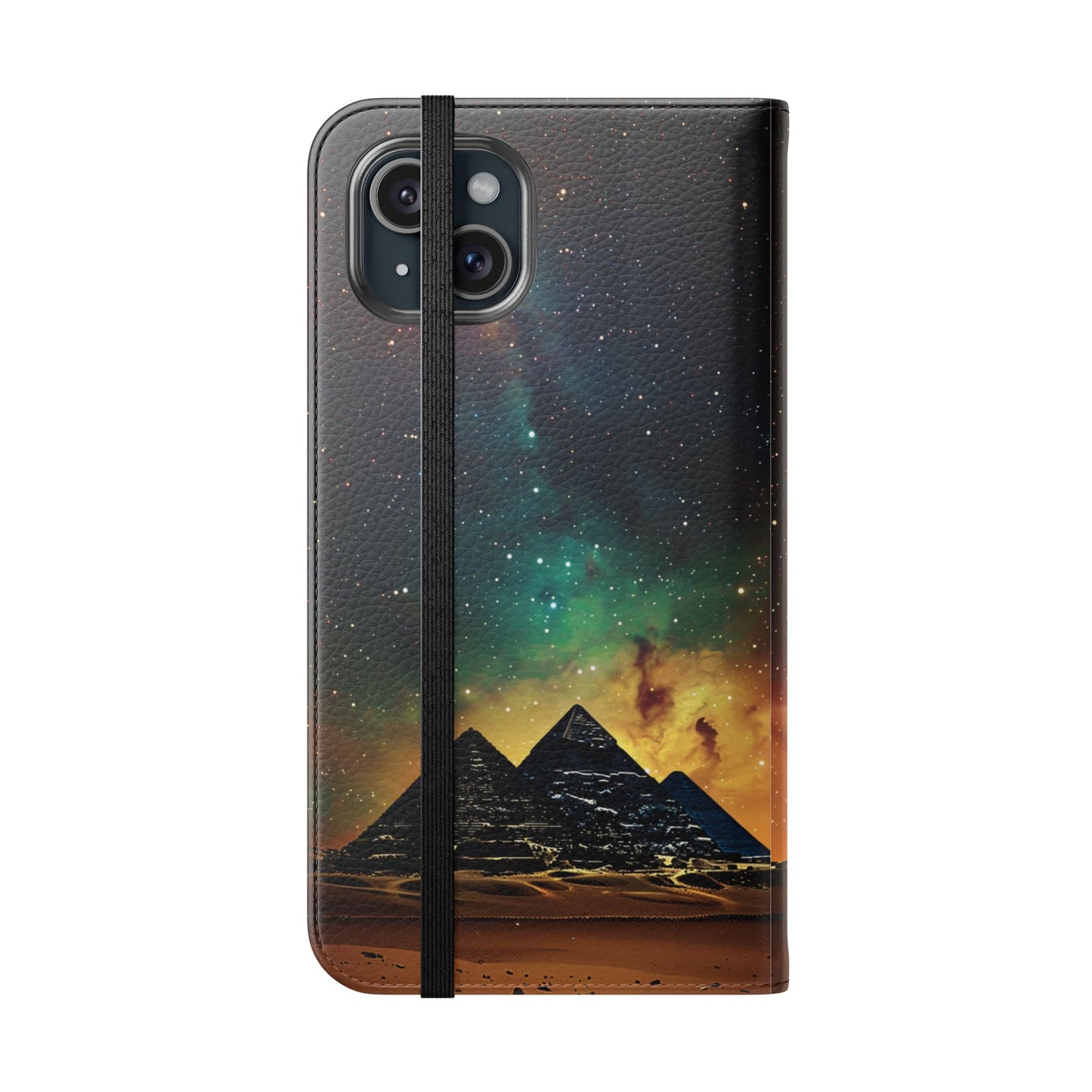Astral Pyramids - Wallet Flip Case