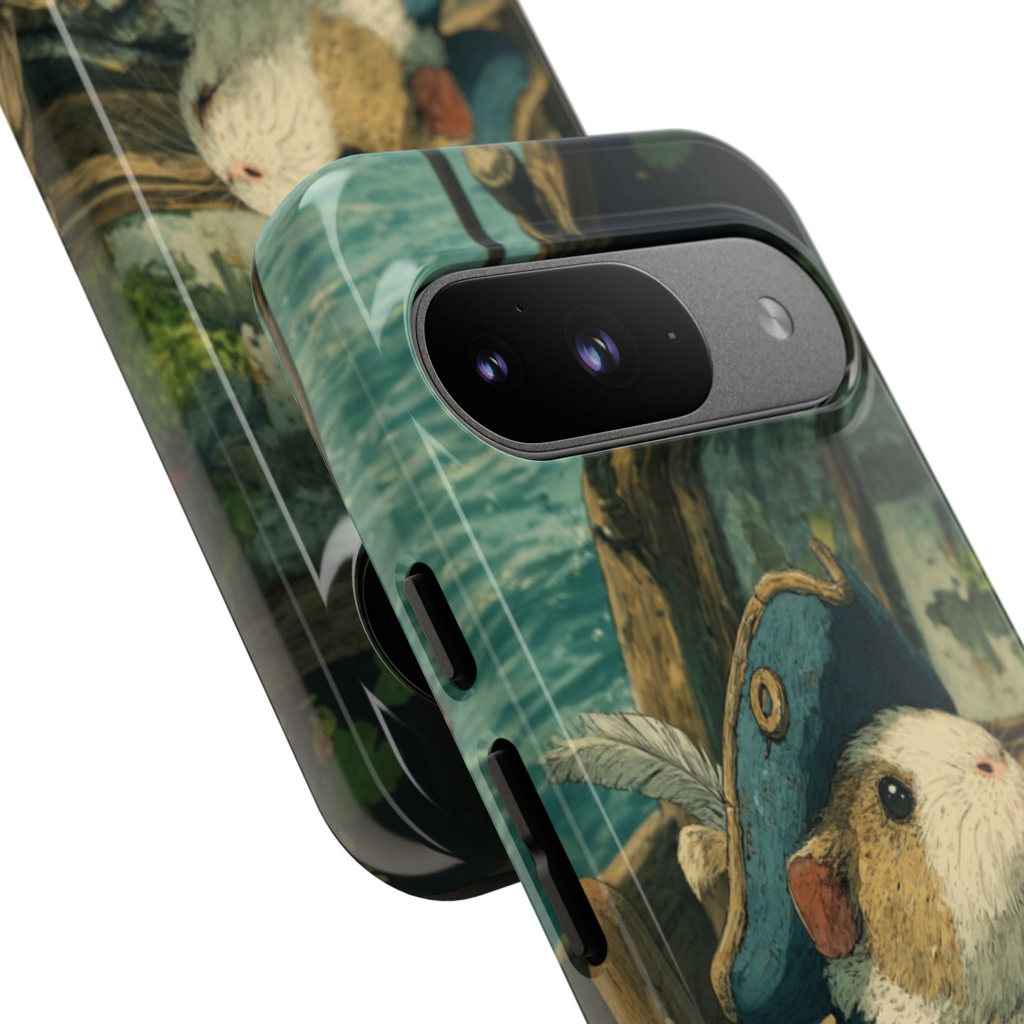 Pirate Captain Guinea Pig - Tough Google Pixel Case