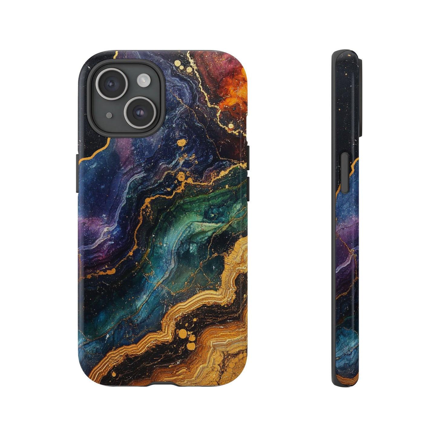 Cosmic Agate Veins – Tough iPhone Case