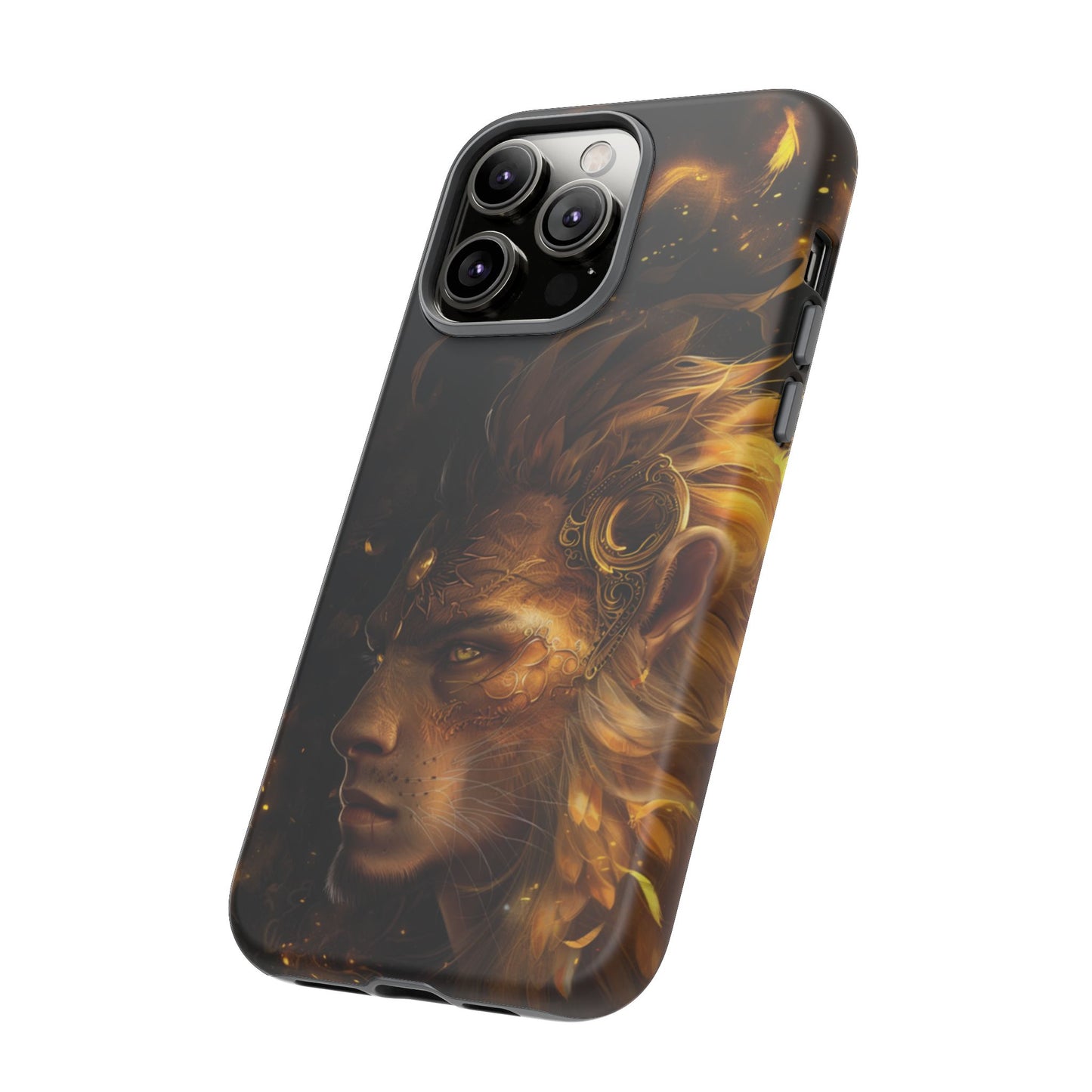 Radiant Regal: The Spirit of Leo - iPhone, Google Pixel, Samsung Galaxy