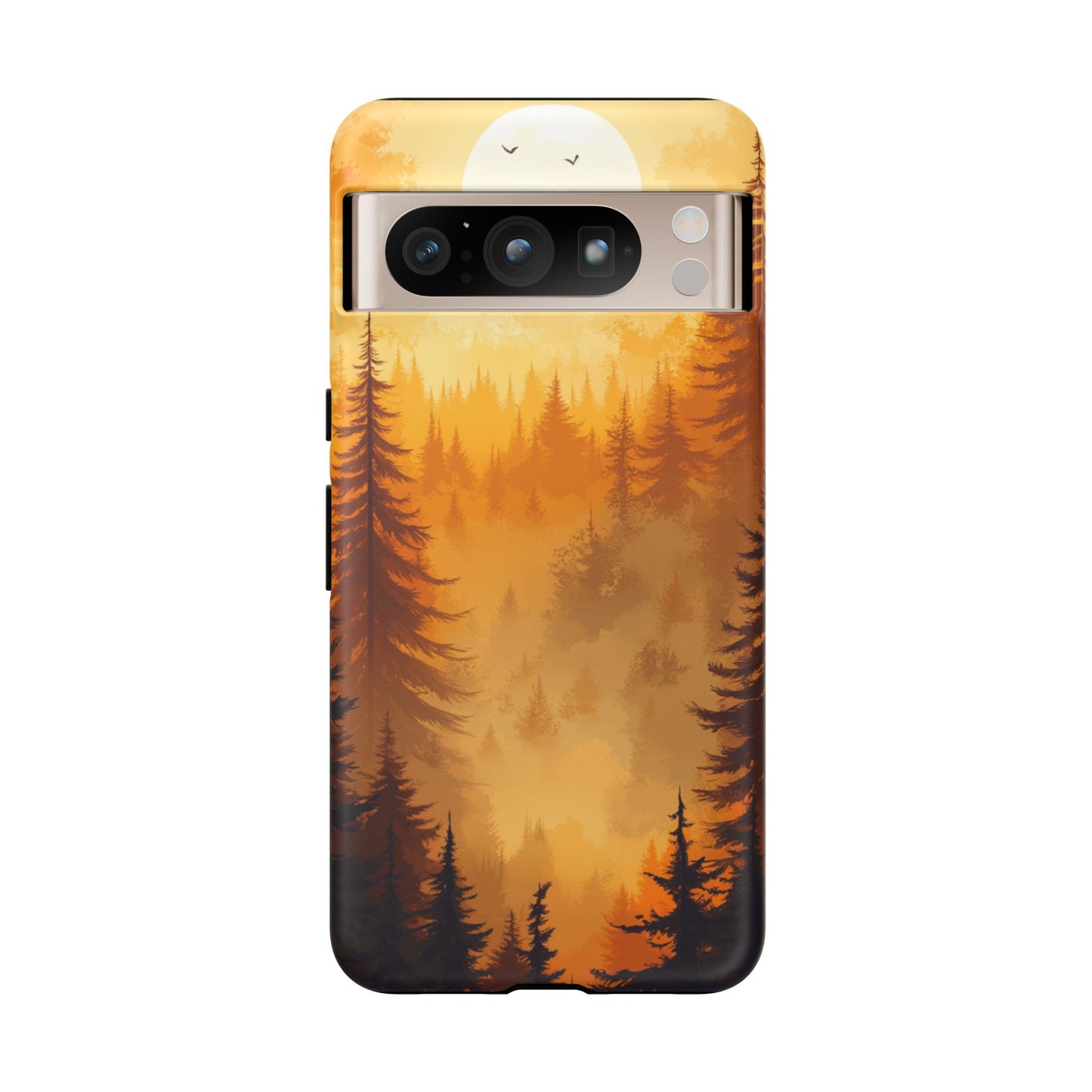 Golden Sunset Forest Phone Case - iPhone, Google Pixel, Samsung Galaxy