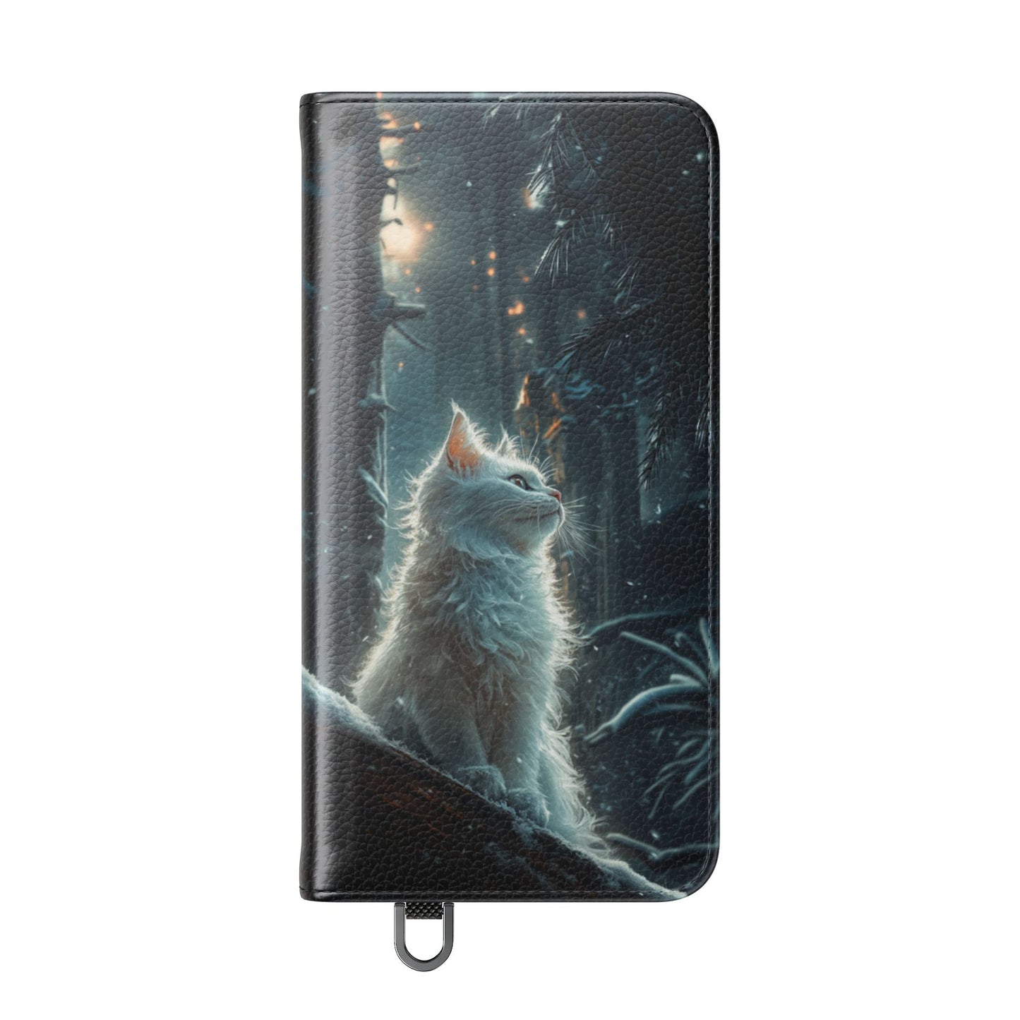 Winter Spirit Cat - Wallet Flip Case