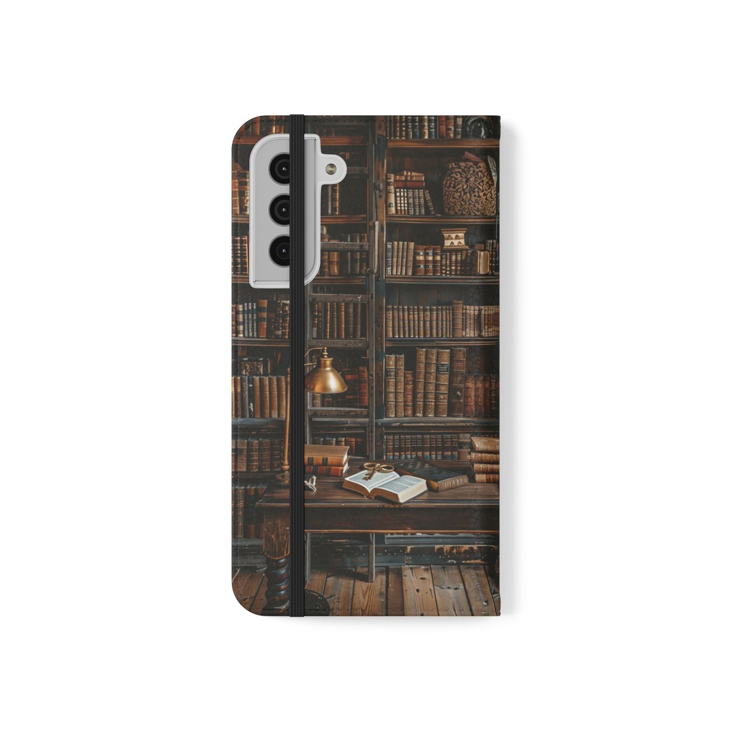 Old World Study - Wallet Flip Case