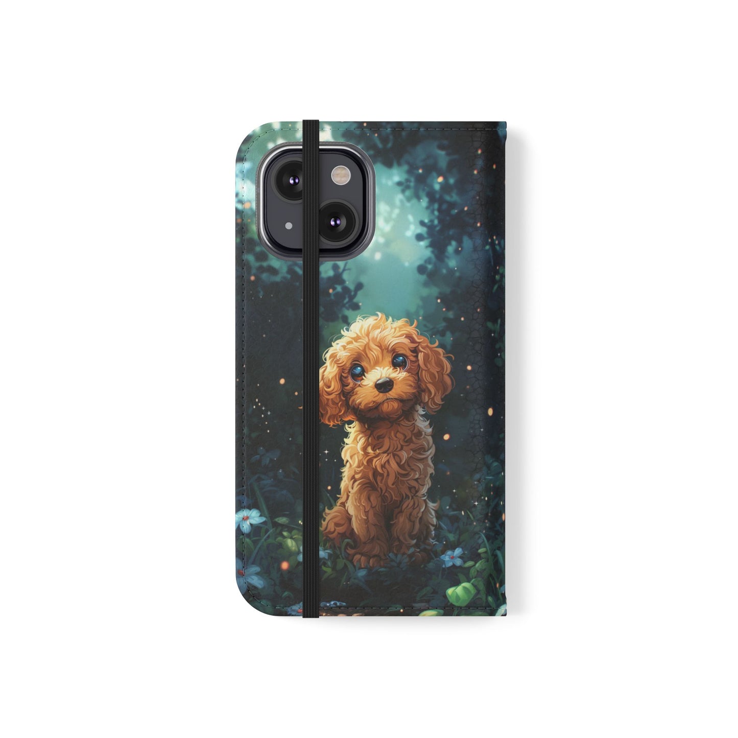 Forest Poodle - Wallet Flip Case