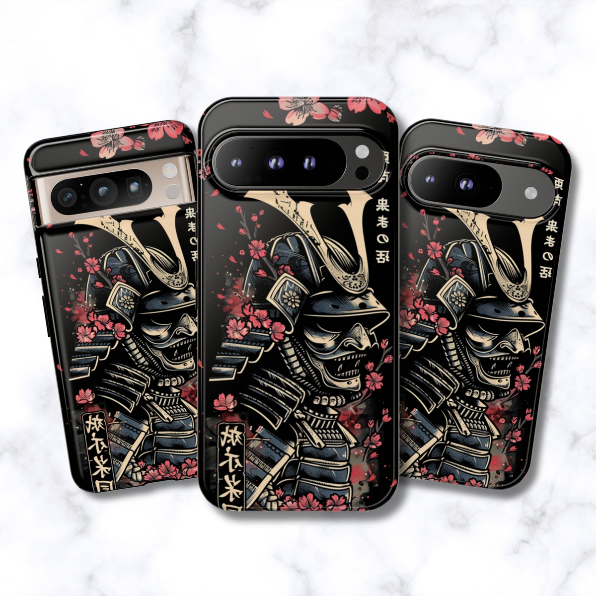 Samurai Cherry Blossom - Google Pixel Case