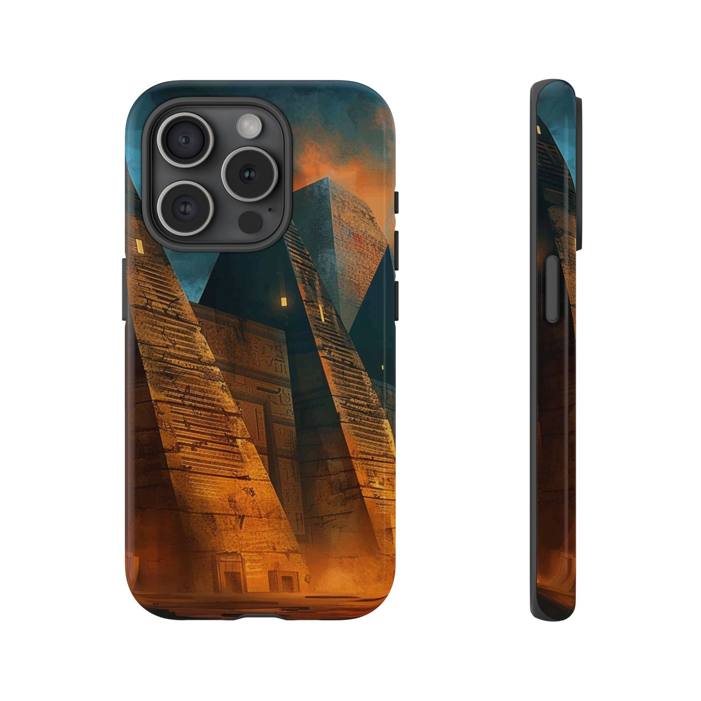 Ancient Egyptian Pyramids Sunset - Tough iPhone Case