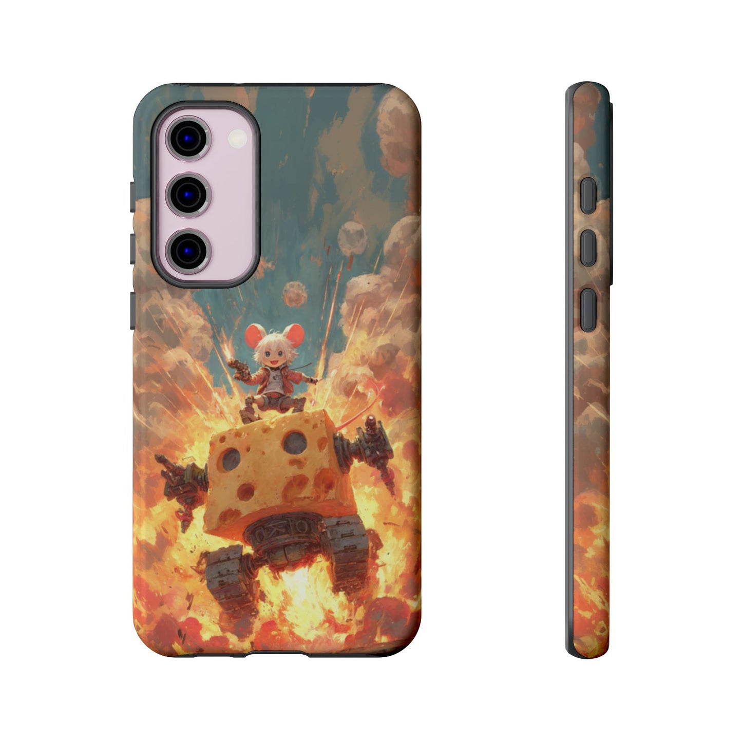 Battle Tank Mouse - Tough Samsung Galaxy Case