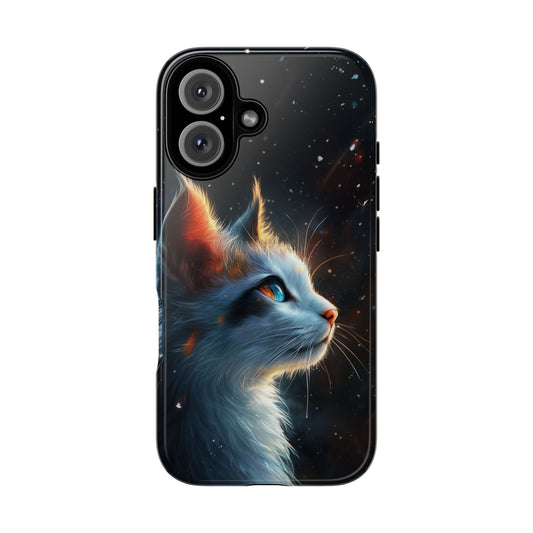 Enchanting Winter Cat Phone Case - iPhone, Google Pixel, Samsung Galaxy