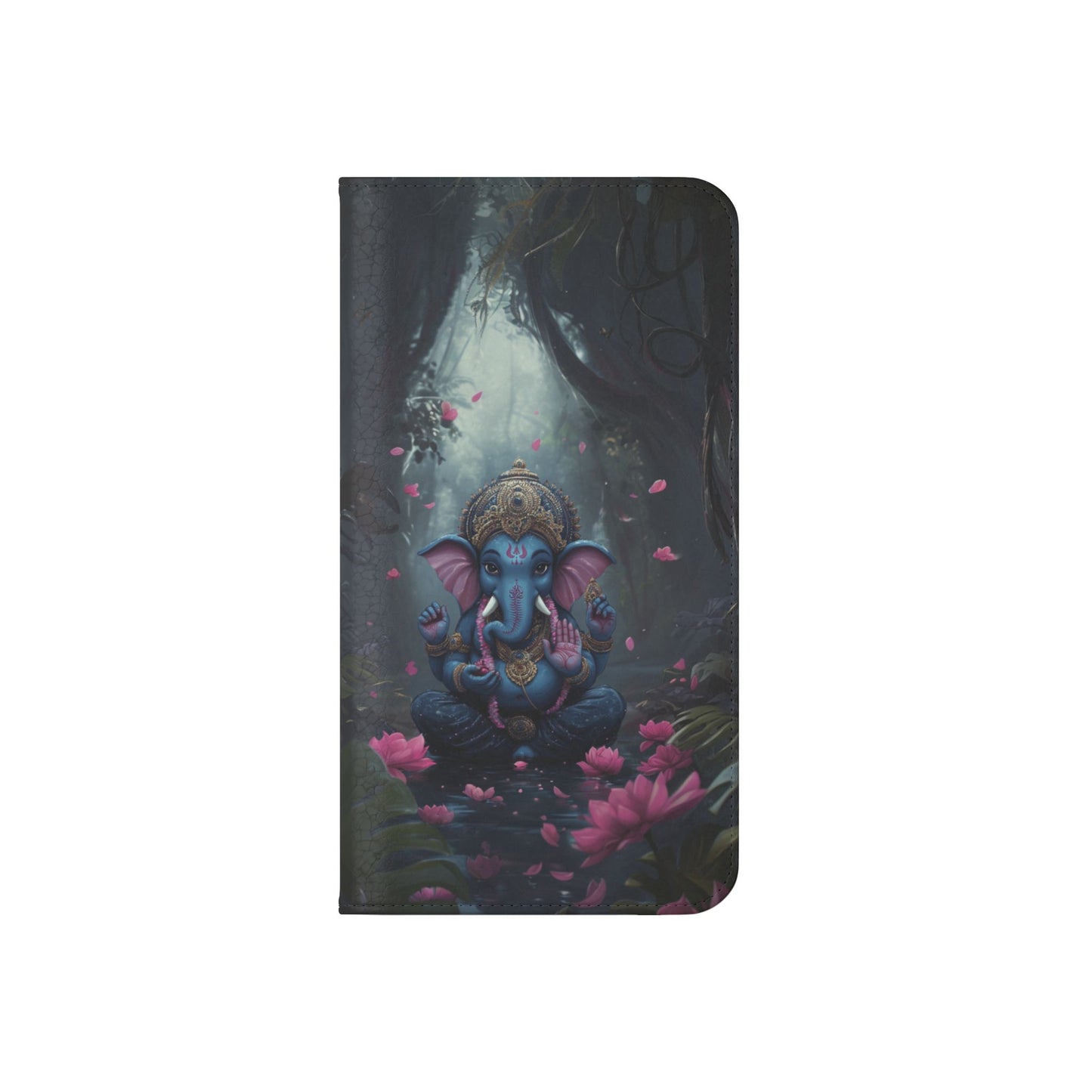 Ganesha Lotus - Wallet Flip Case