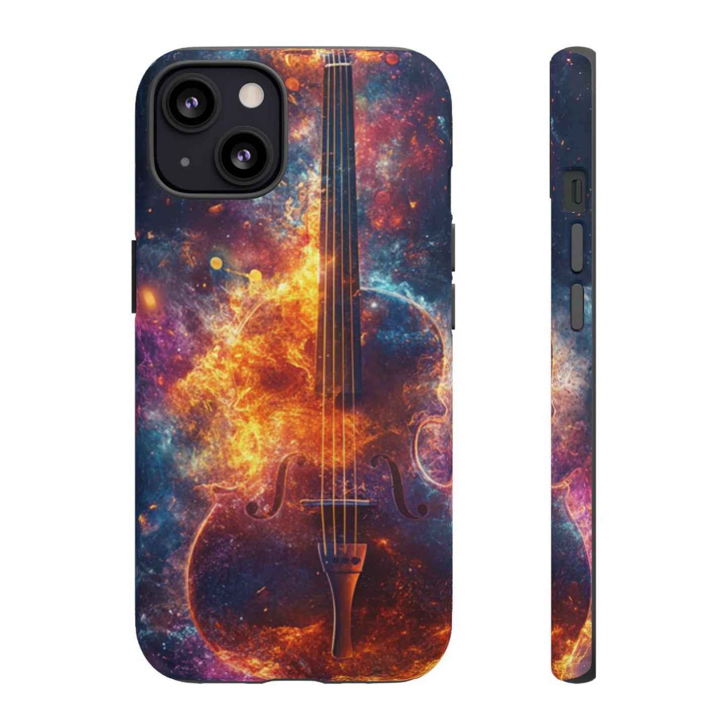 Fiery Violin Galaxy Phone Case – iPhone, Samsung, Google Pixel