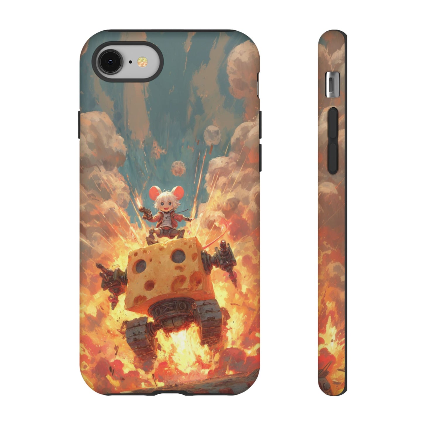 Battle Tank Mouse - Tough iPhone Case