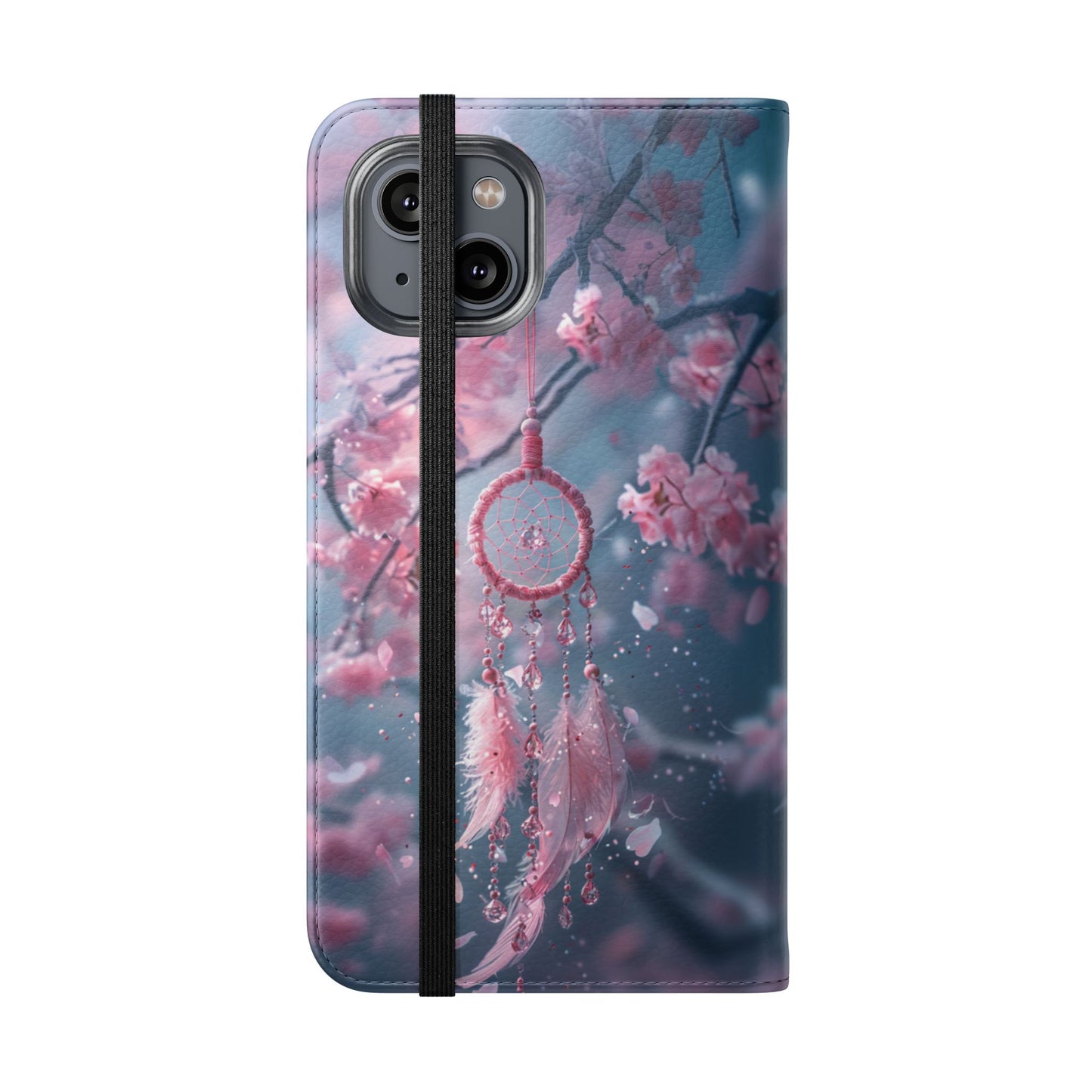 Cherry Blossom Dreamcatcher - Wallet Flip Case