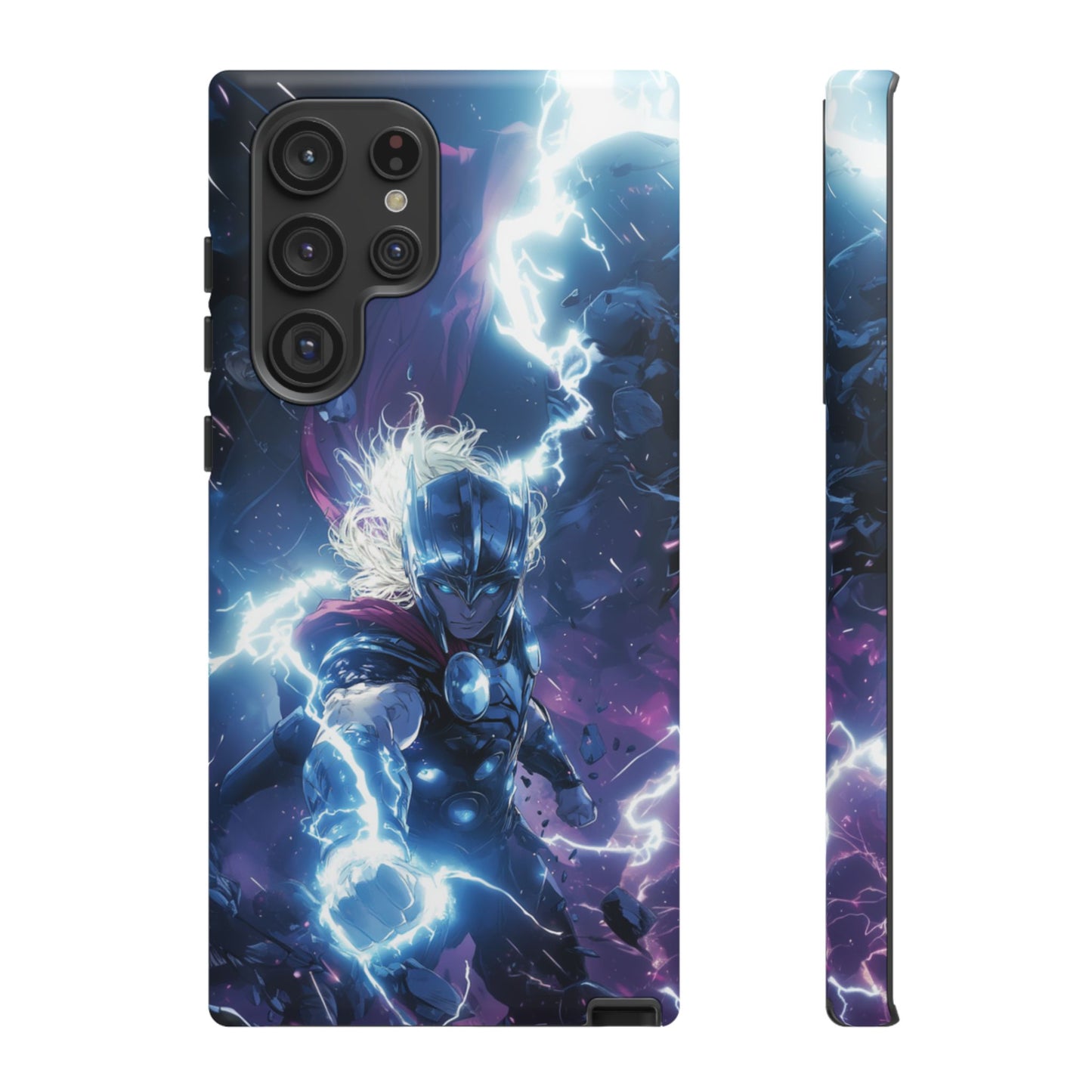 Lightning Fury: Thor Anime Action Phone Case - iPhone, Google Pixel, Samsung