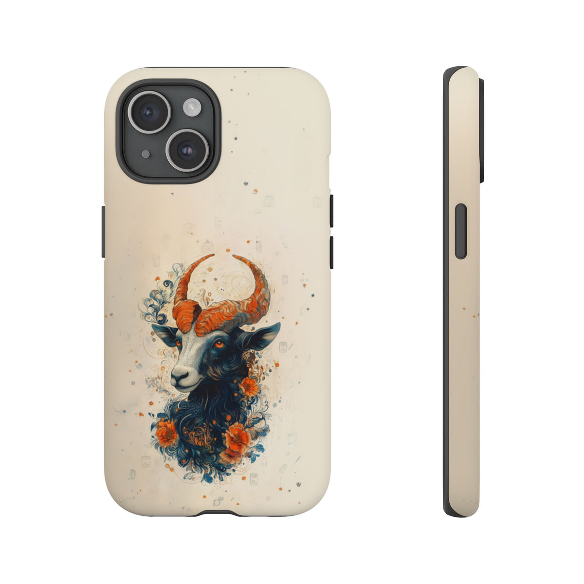 Capricorn Celestial Goat - Tough iPhone Case