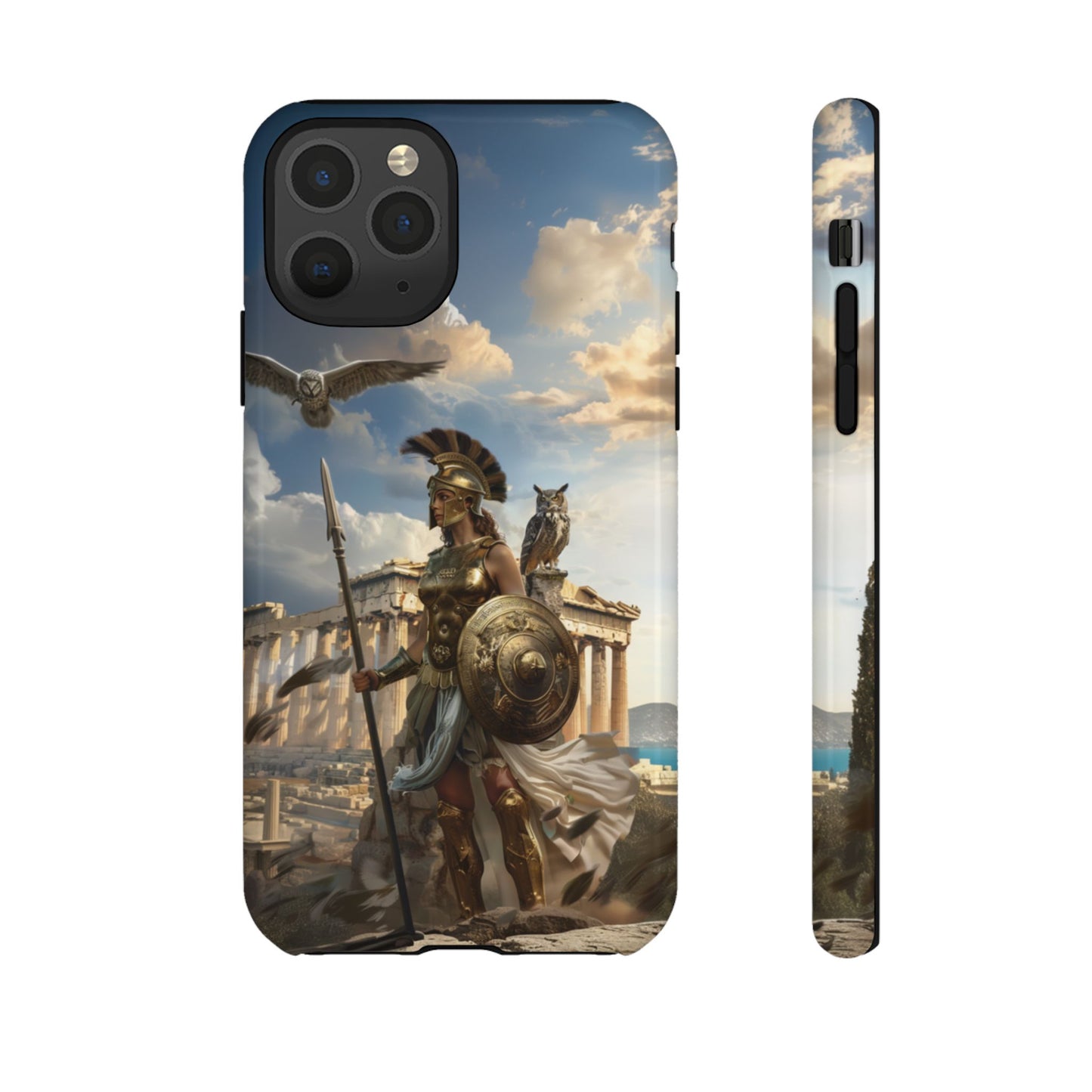Athena Parthenon Valor - Tough iPhone Case