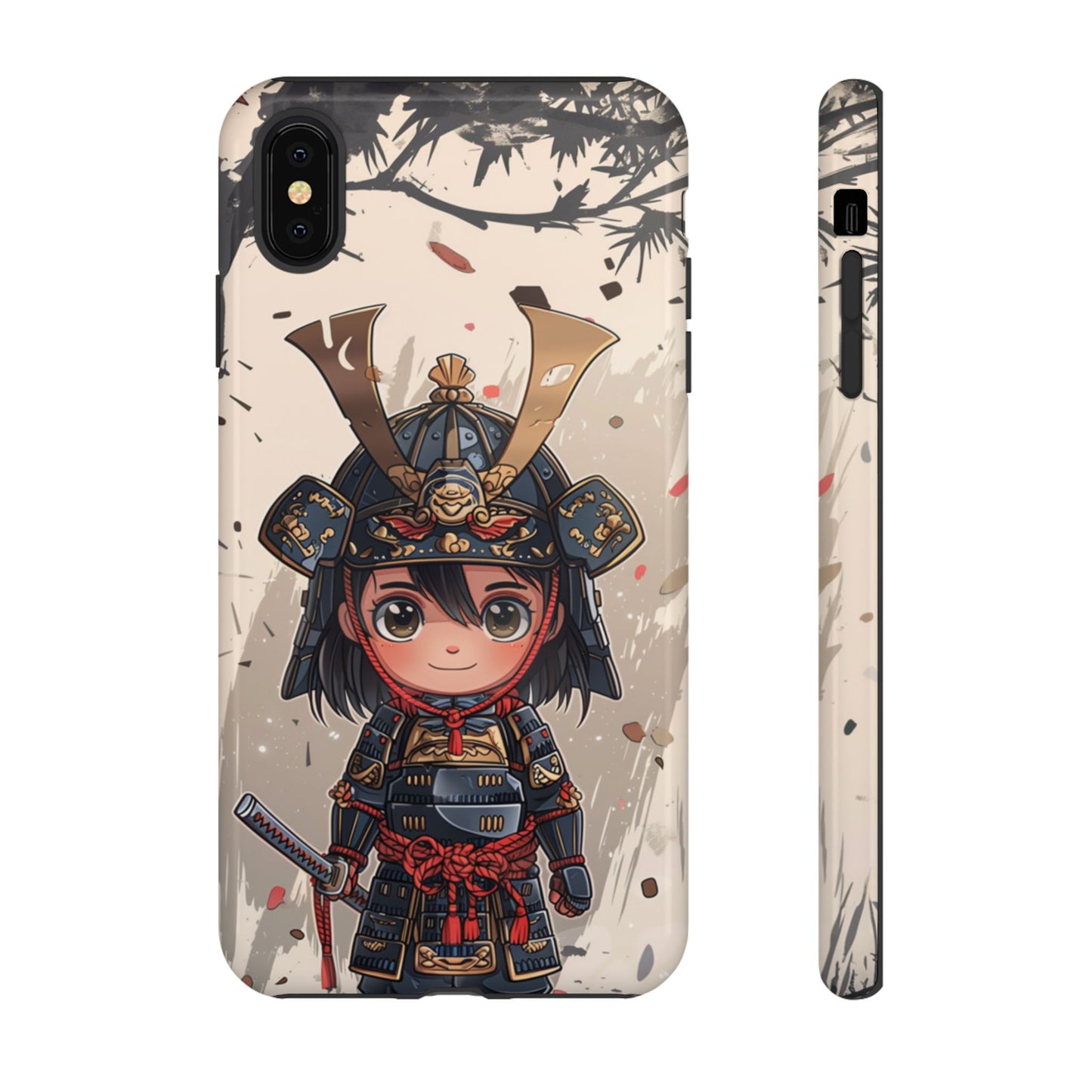 Chibi Samurai - Tough iPhone Case