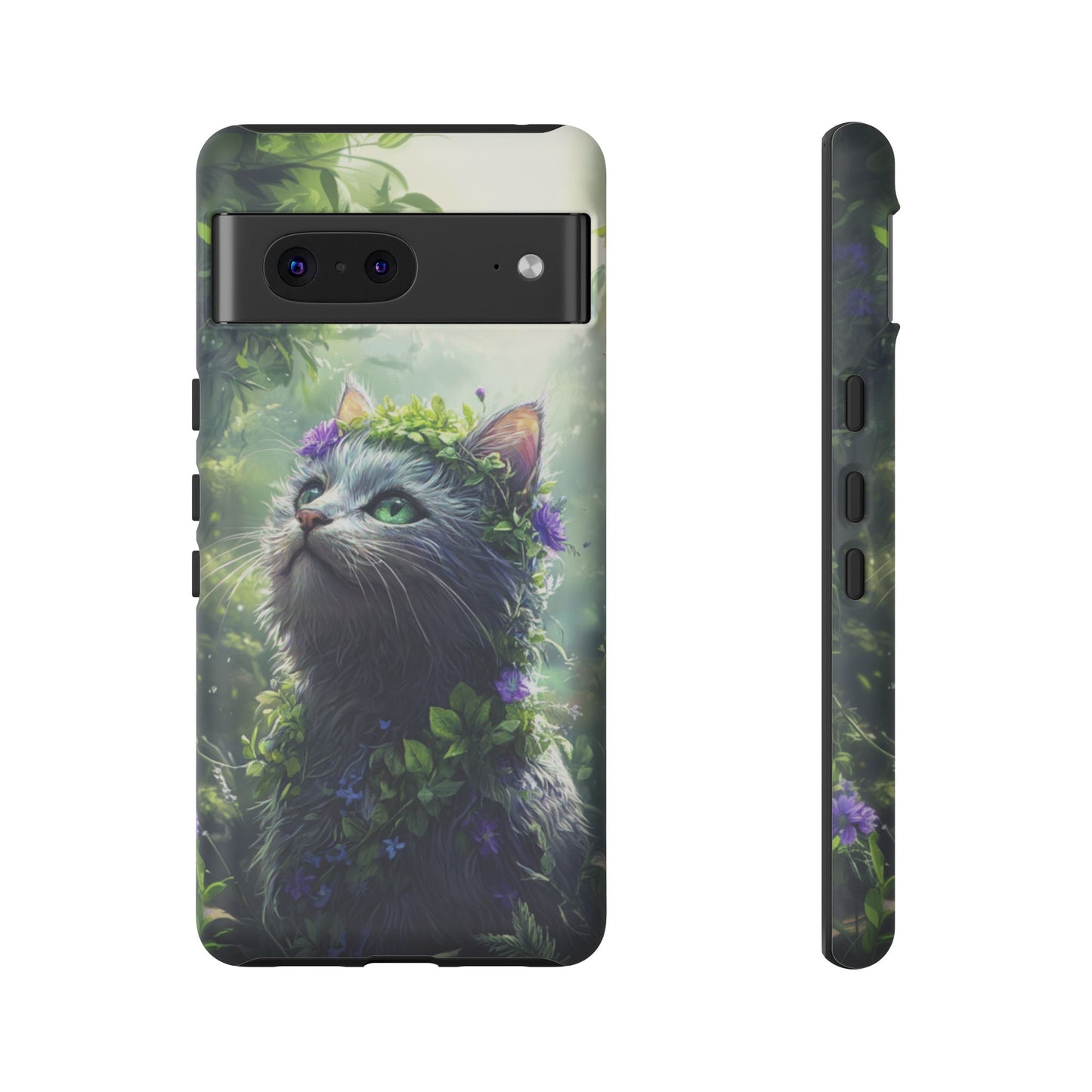 Nature’s Guardian Cat Phone Case – iPhone, Google Pixel, Samsung Galaxy