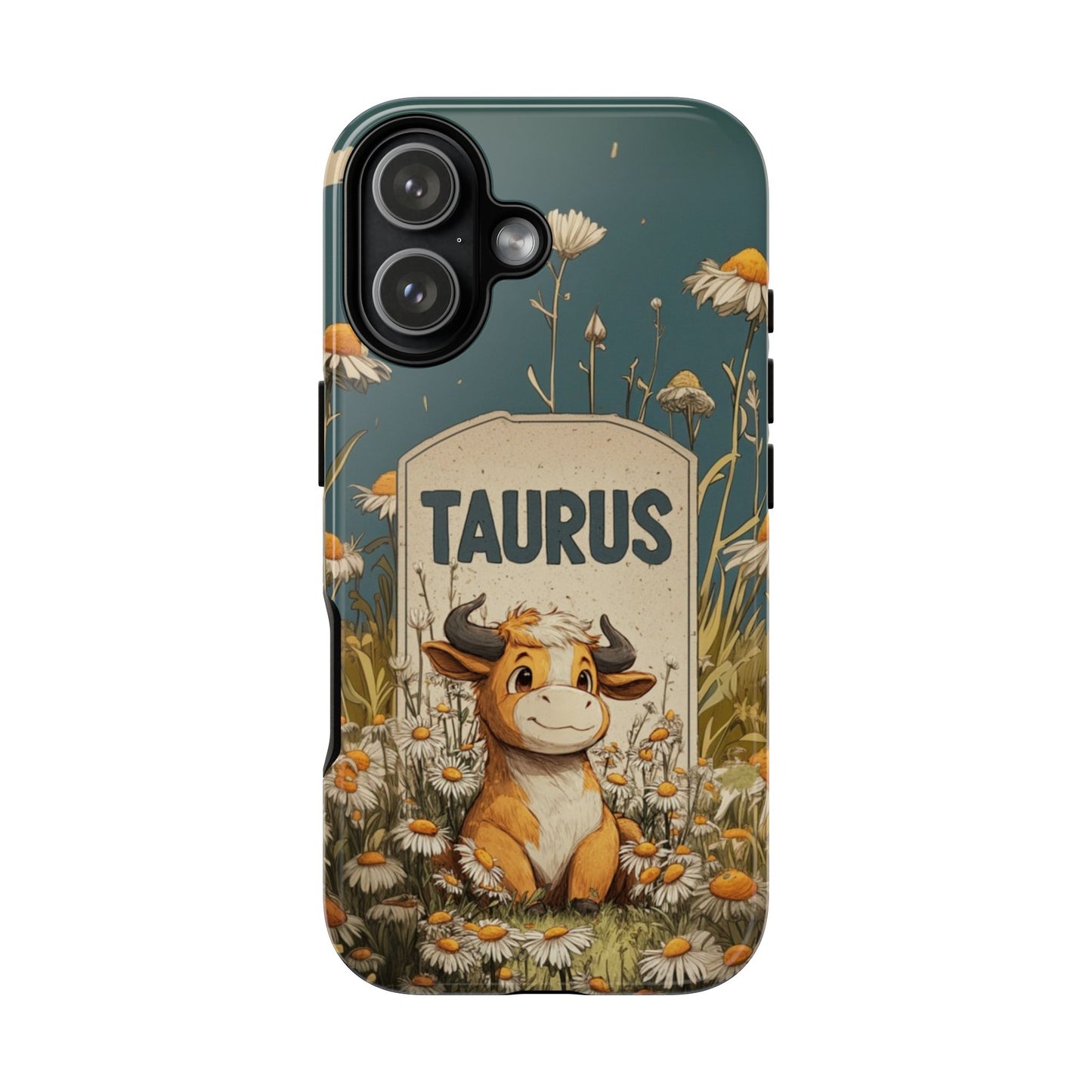 Taurus Cute Calf - Tough iPhone Case