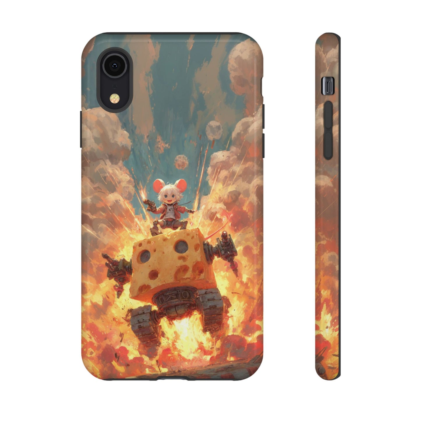 Battle Tank Mouse - Tough iPhone Case