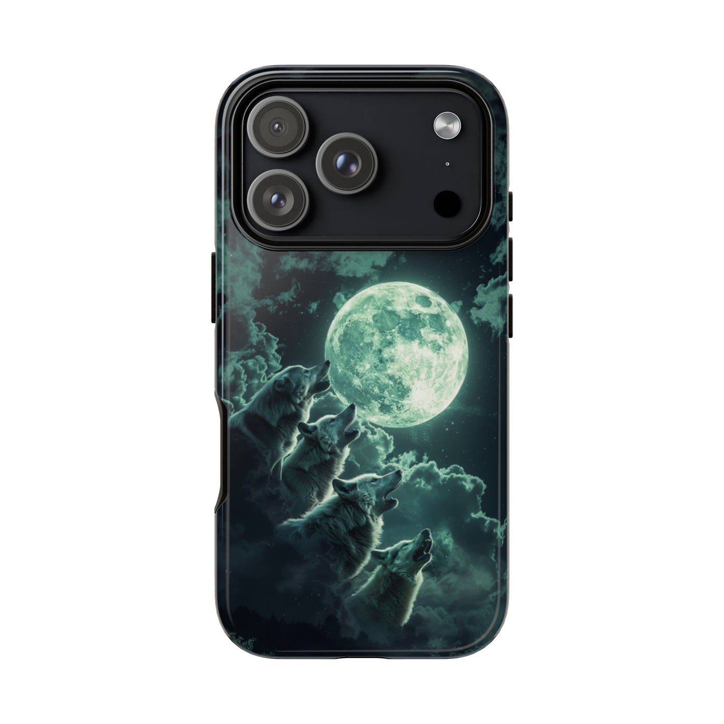 Moonlit Wolf Chorus - Tough iPhone Case