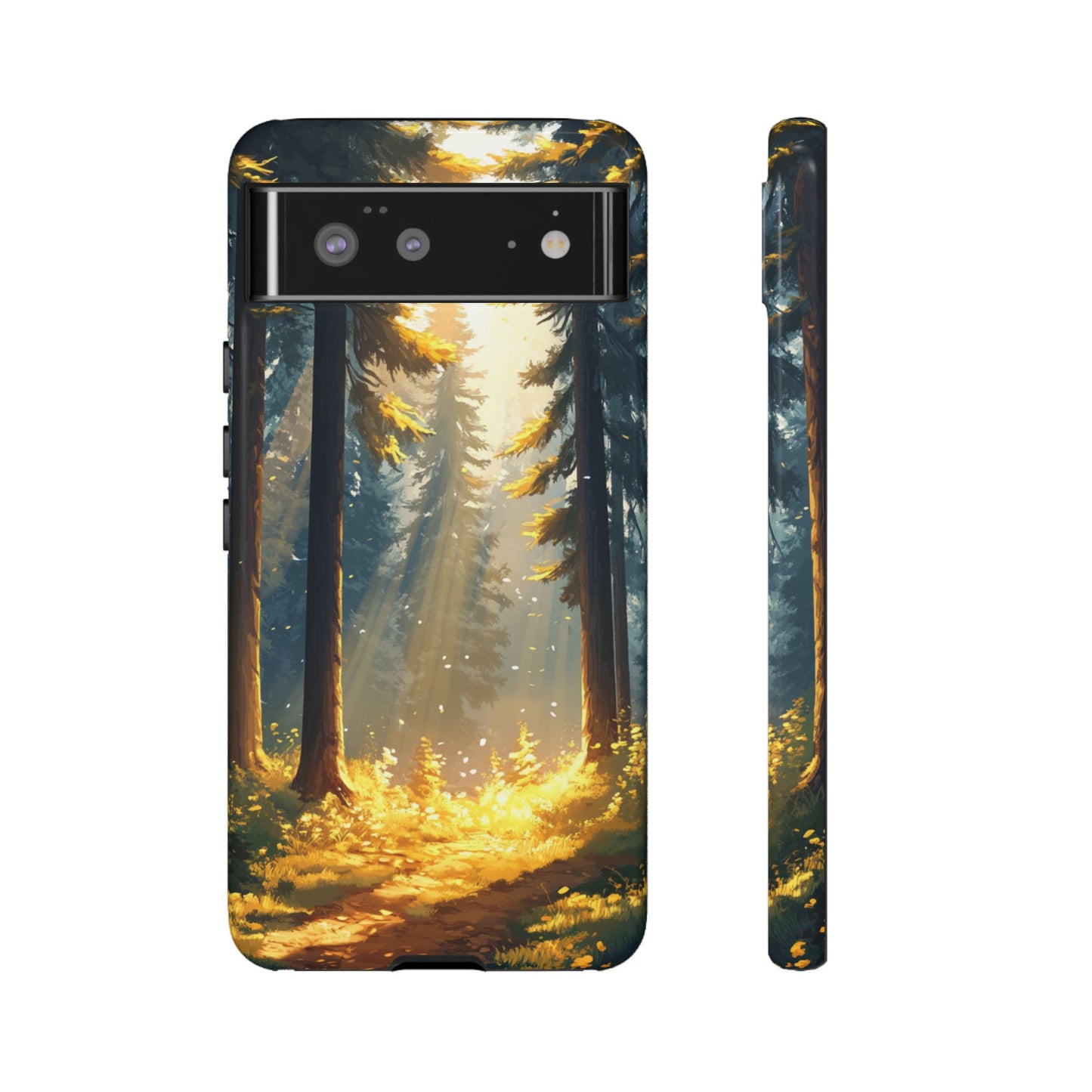 Golden Forest Path – Tough Google Pixel Case