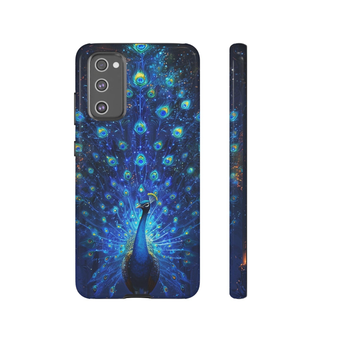 Starlit Peacock Majesty – Tough Samsung Galaxy Case