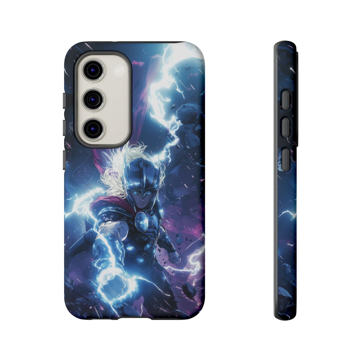 Lightning Fury: Thor Anime Action Phone Case - iPhone, Google Pixel, Samsung