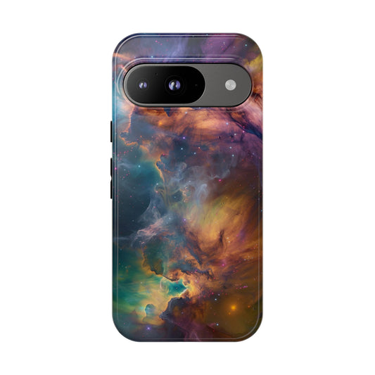 Celestial Nebula Drift – Tough Google Pixel Case