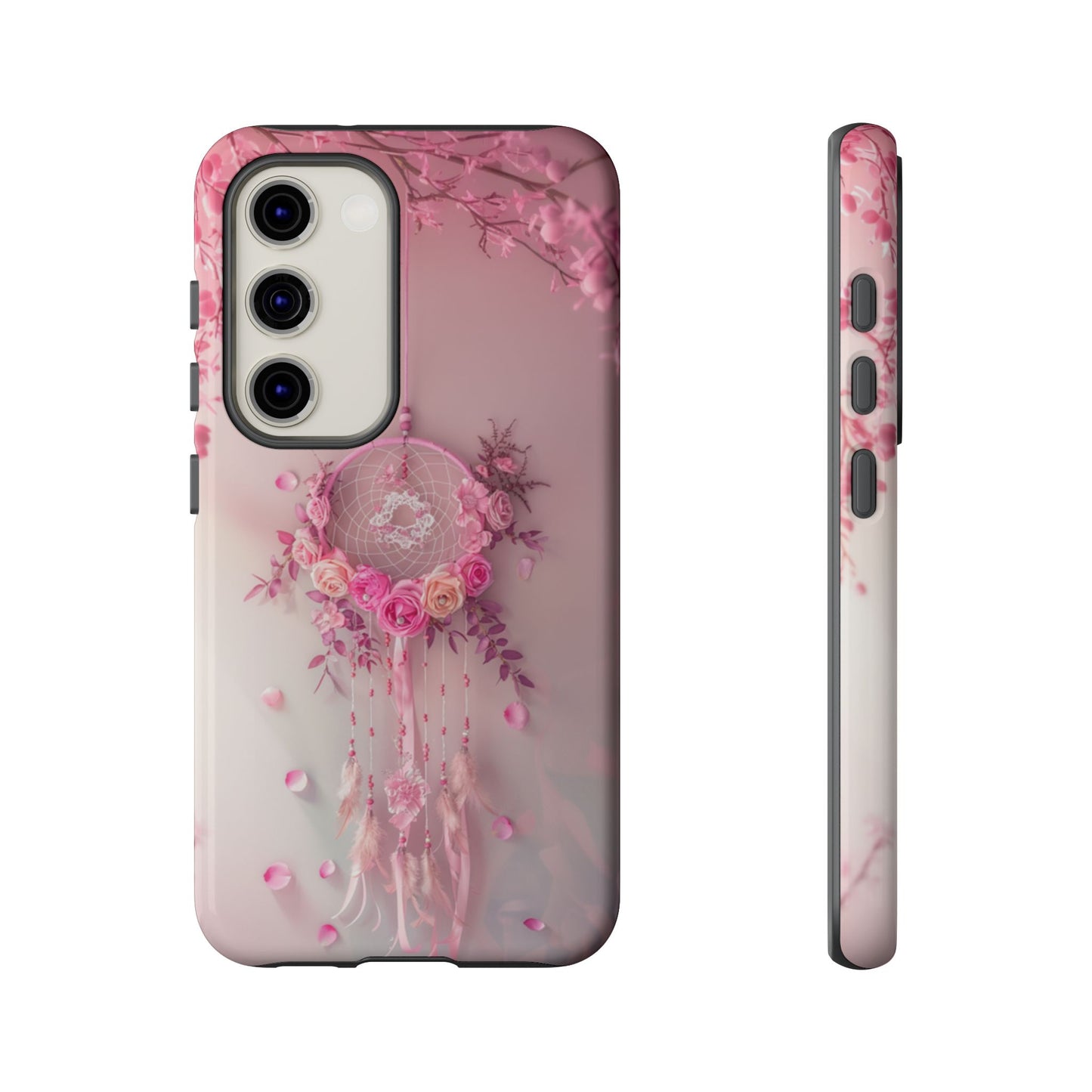 Pink Rose Dreamcatcher - Tough Samsung Galaxy Case