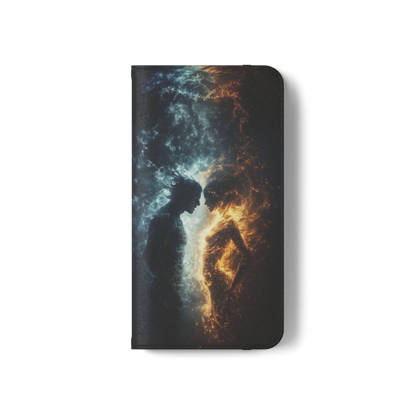 Fire & Frost Lovers - Wallet Flip Case