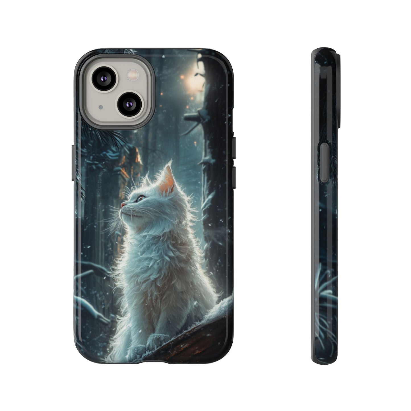 Winter Spirit Cat - Tough iPhone Case