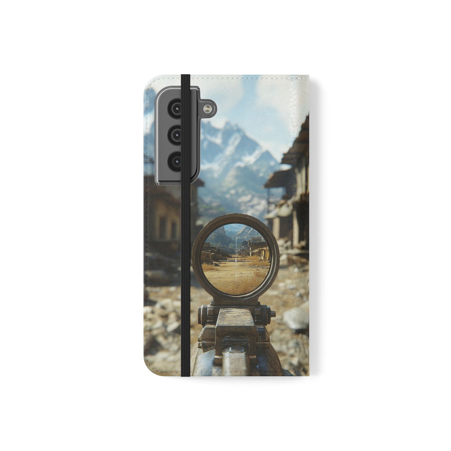 Desert Sniper Focus - Wallet Flip Case