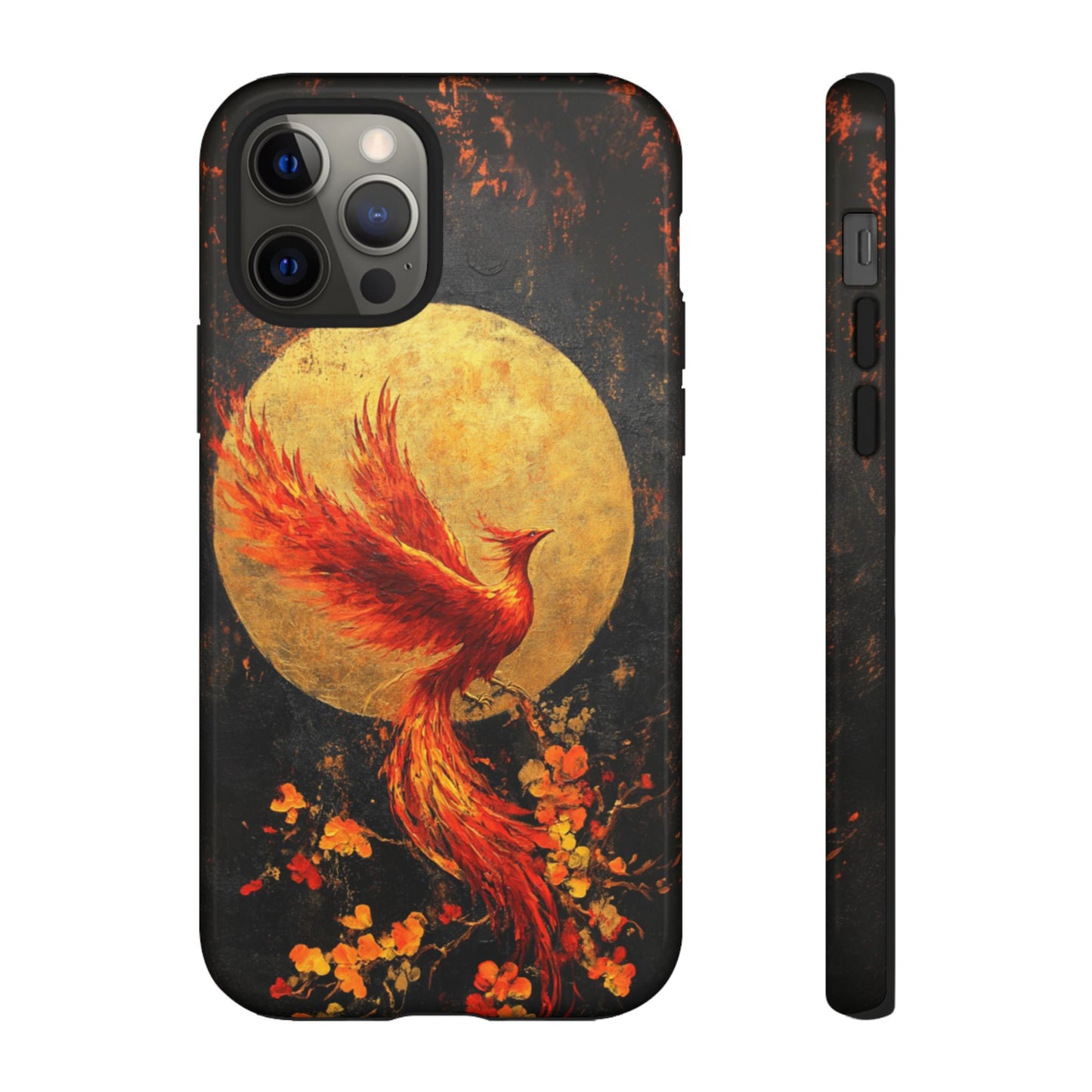 Golden Phoenix Rise – Tough iPhone Case