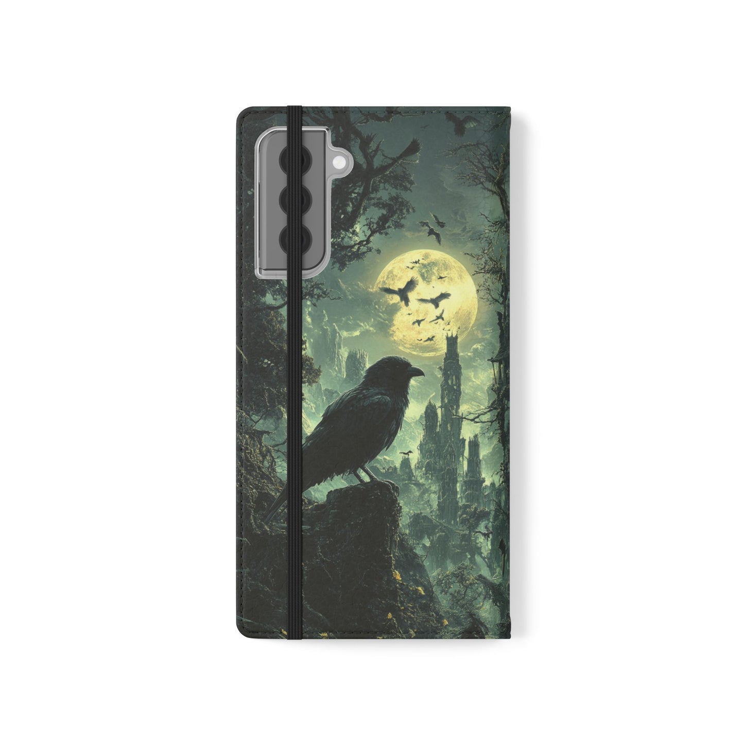 Raven Moon - Wallet Flip Case