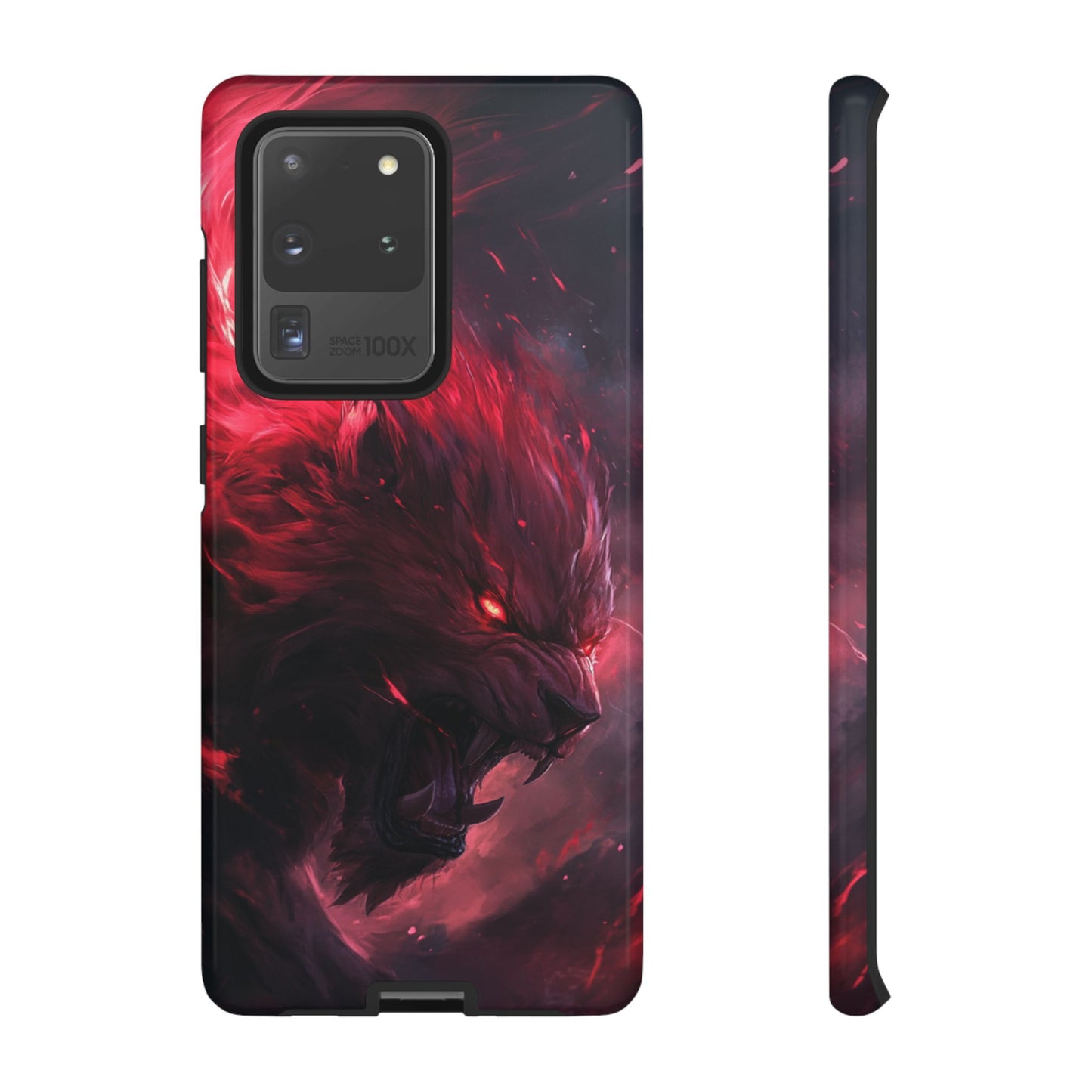 Fiery Wolf Spirit – Tough Samsung Galaxy Case