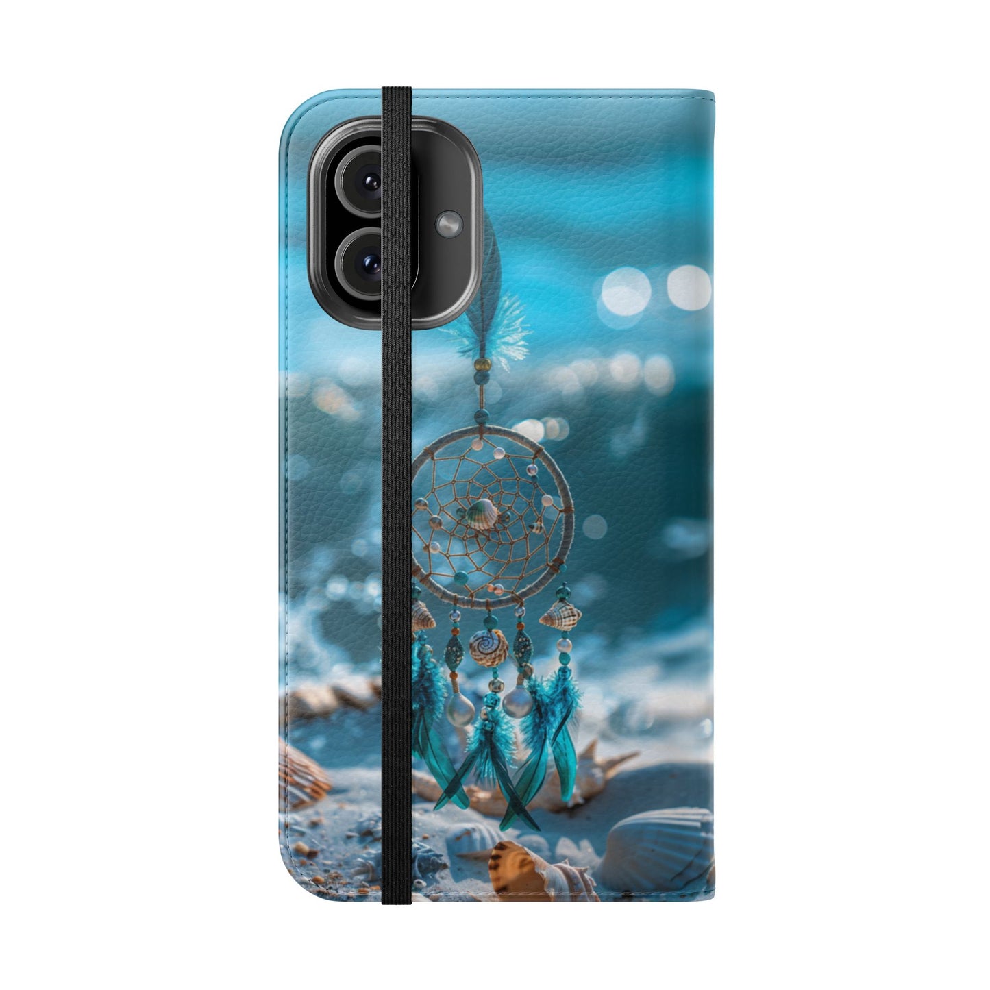 Ocean Beach Dreamcatcher - Wallet Flip Case