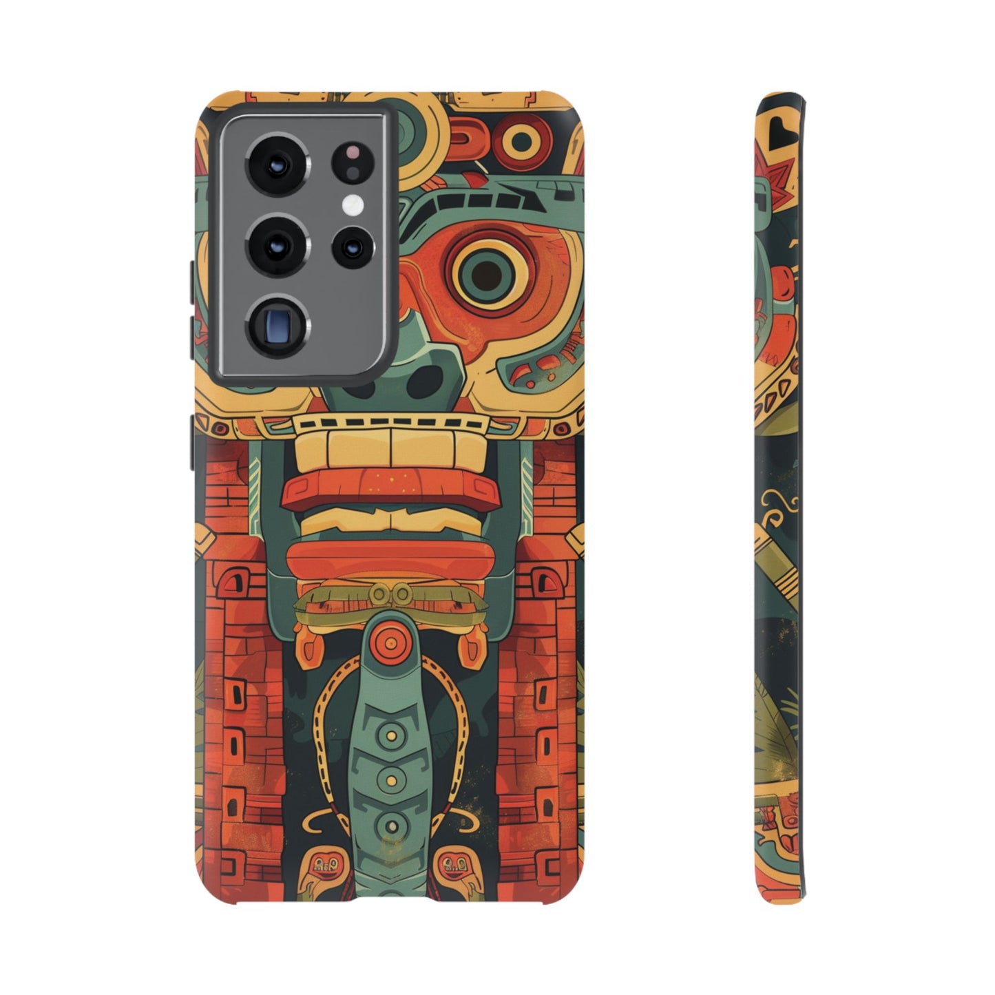 Vivid Ancient Glyphs Phone Case - iPhone, Google Pixel, Samsung