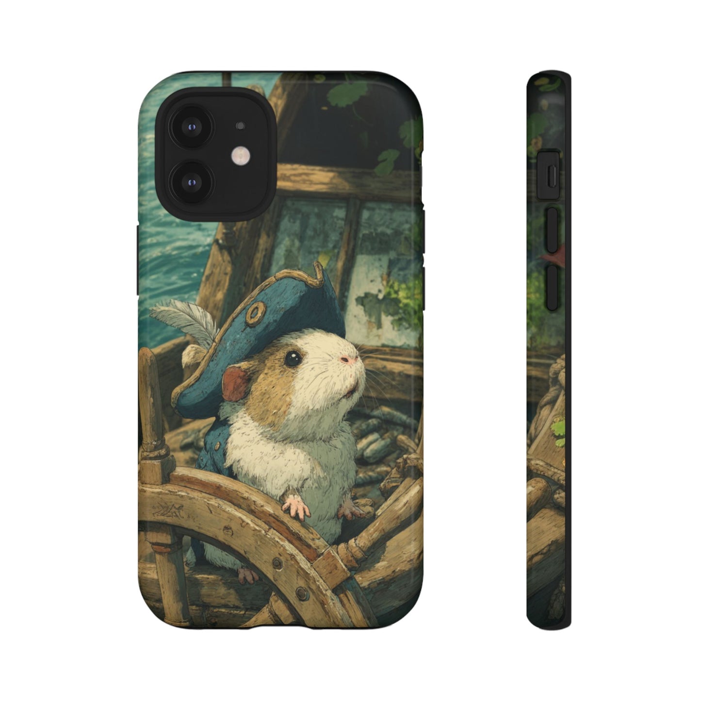 Pirate Captain Guinea Pig - Tough iPhone Case