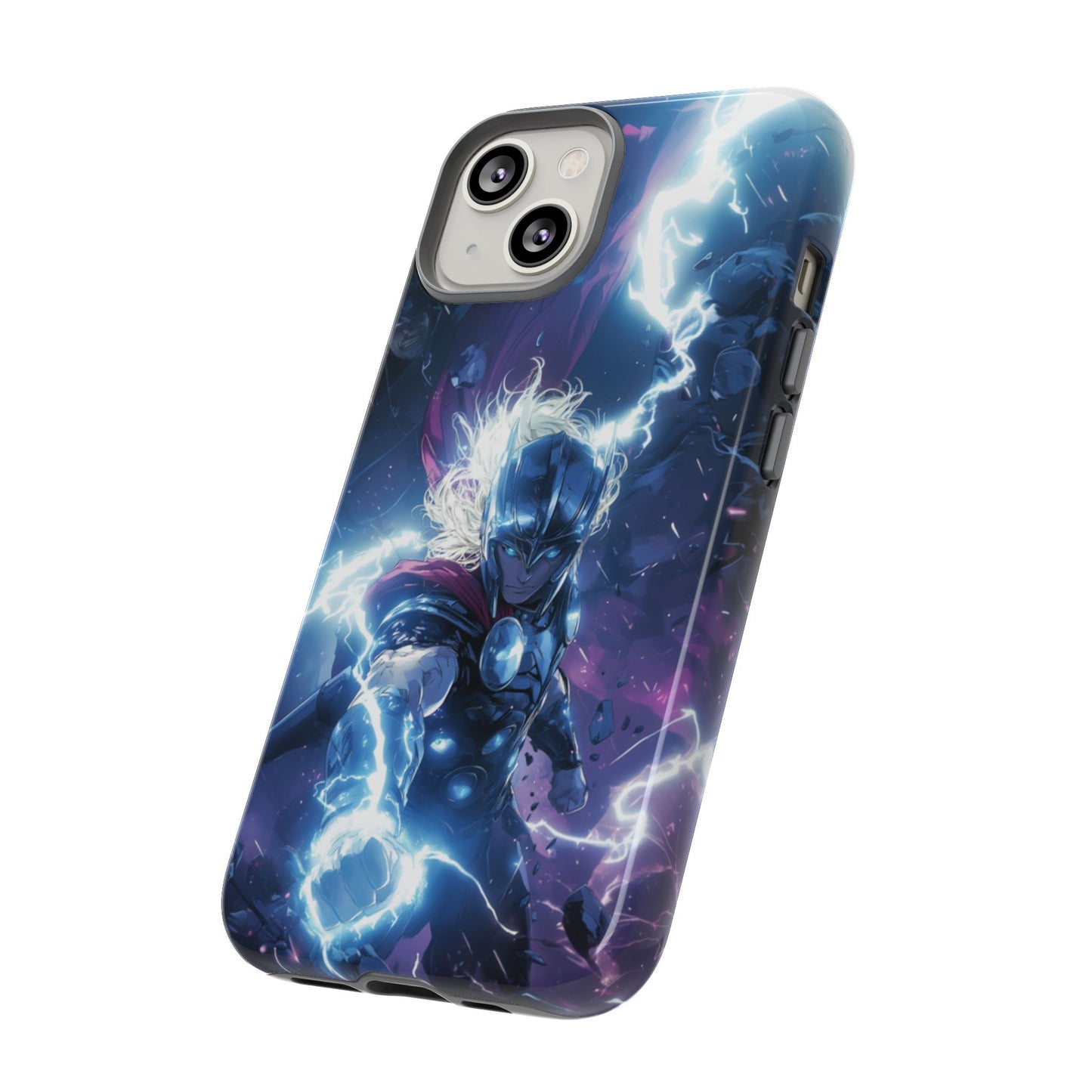 Lightning Fury: Thor Anime Action Phone Case - iPhone, Google Pixel, Samsung